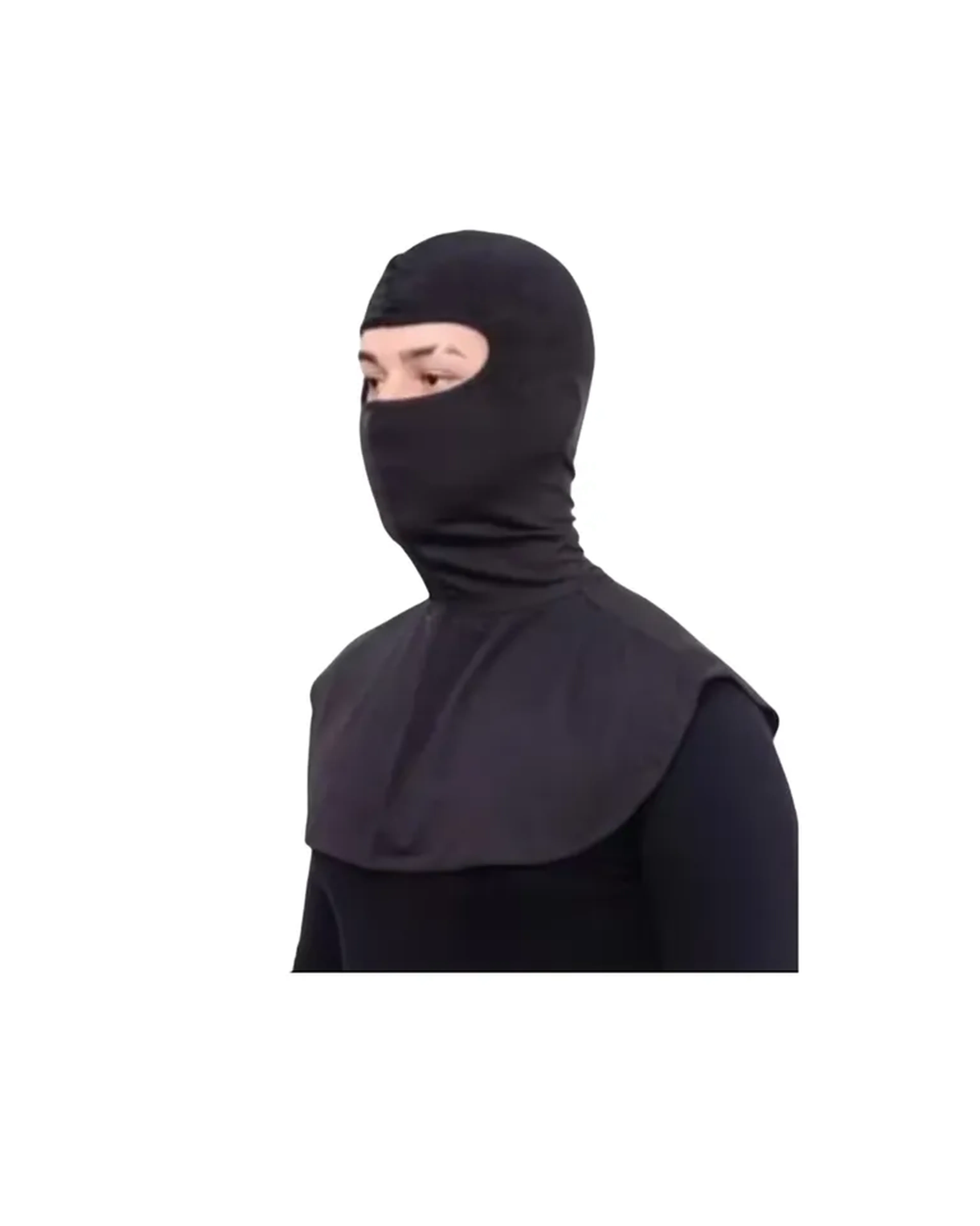 Balaclava Alongada Preta imagem