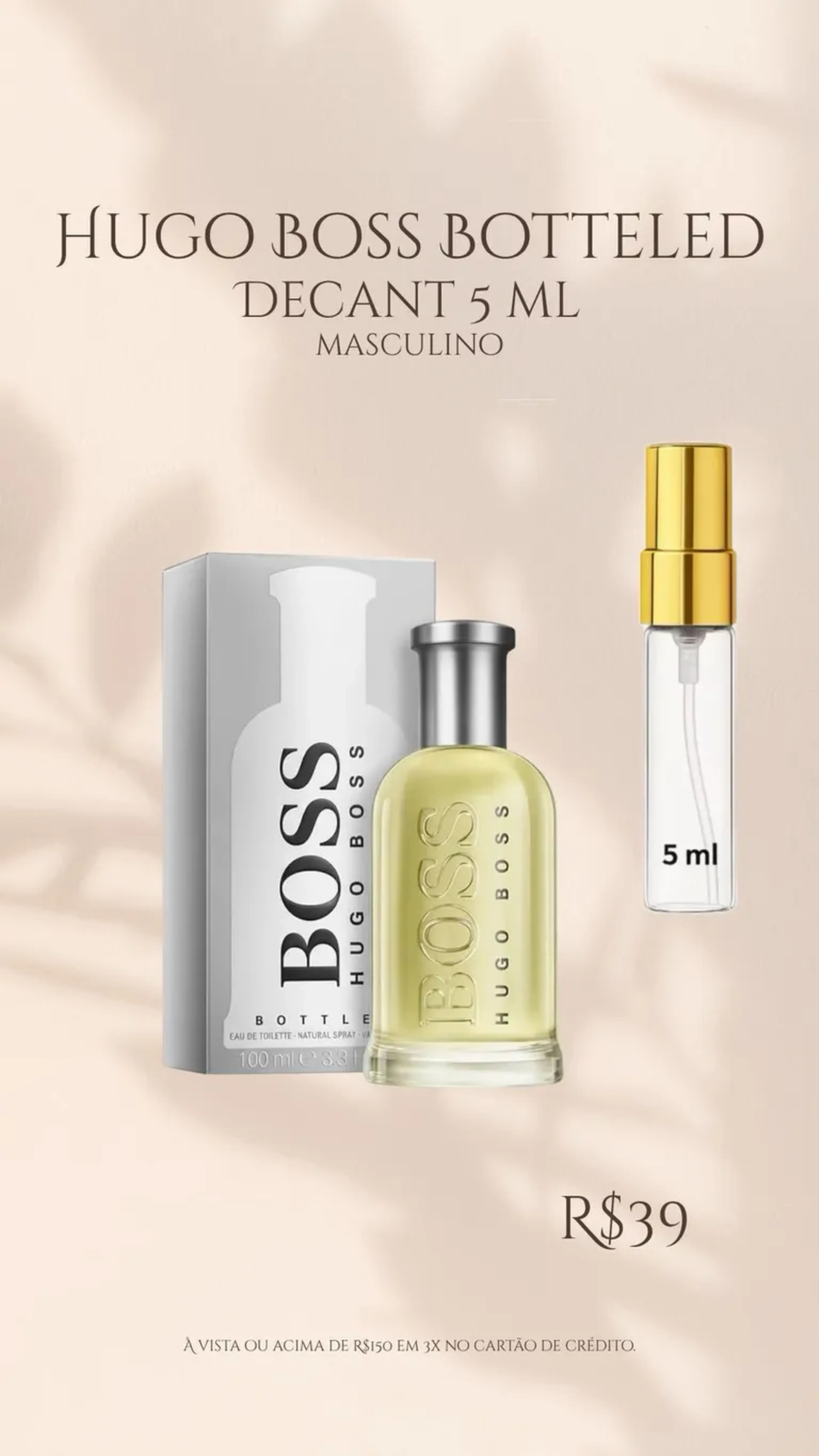 Hugo Boss Botteled Decant imagem