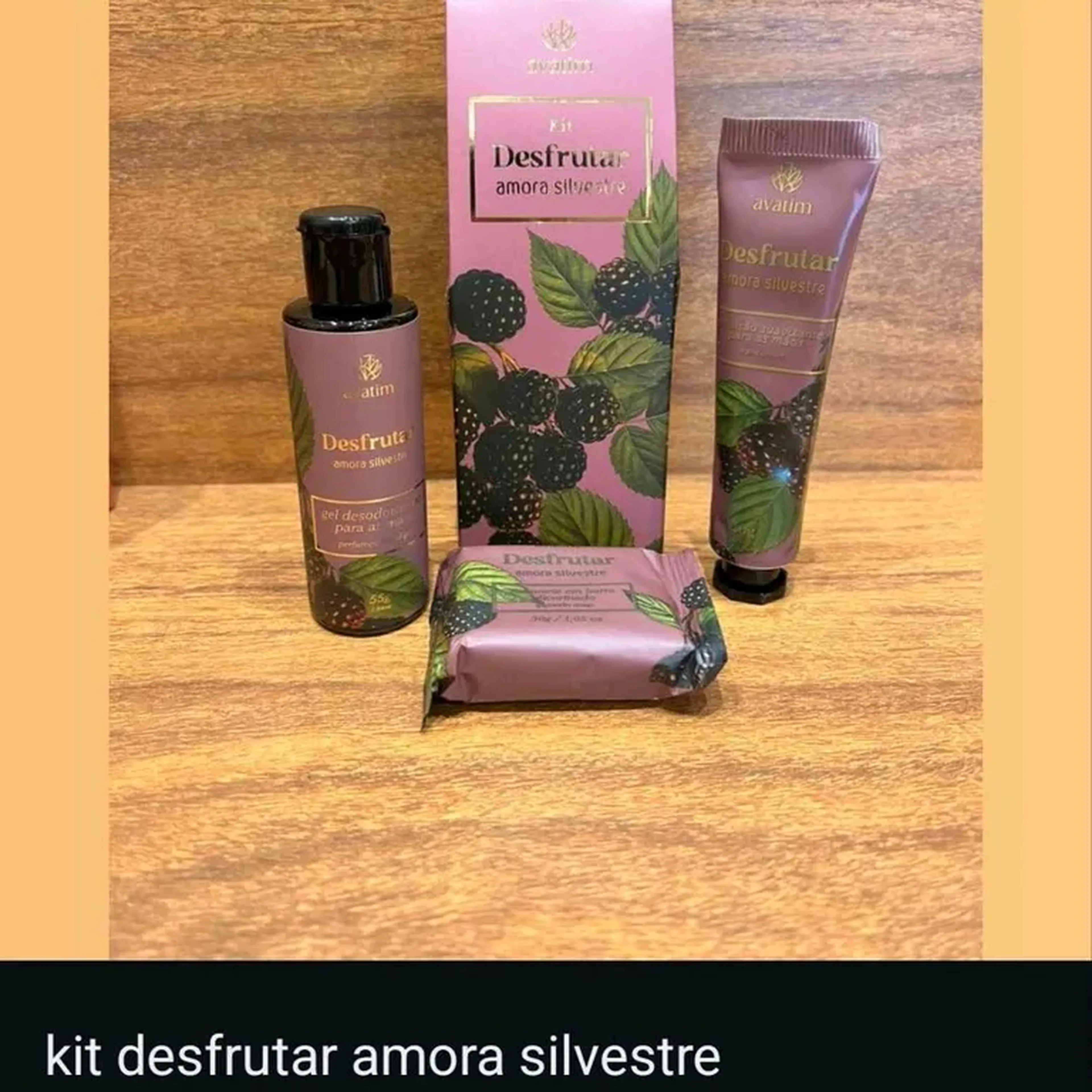 Kit Desfrutar Amora Silvestre imagem