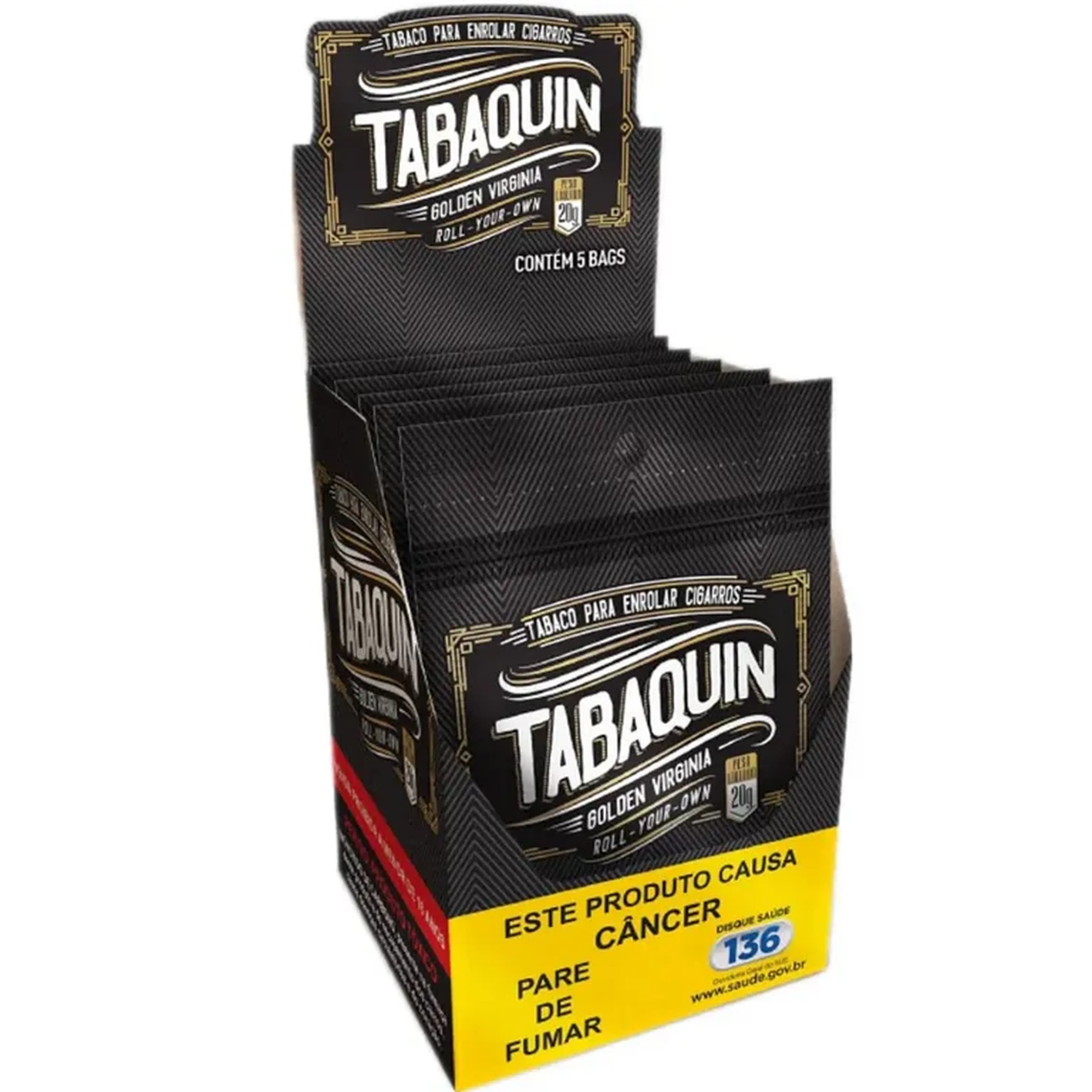 tabaco tabaquin golden Virgínia 20g imagem