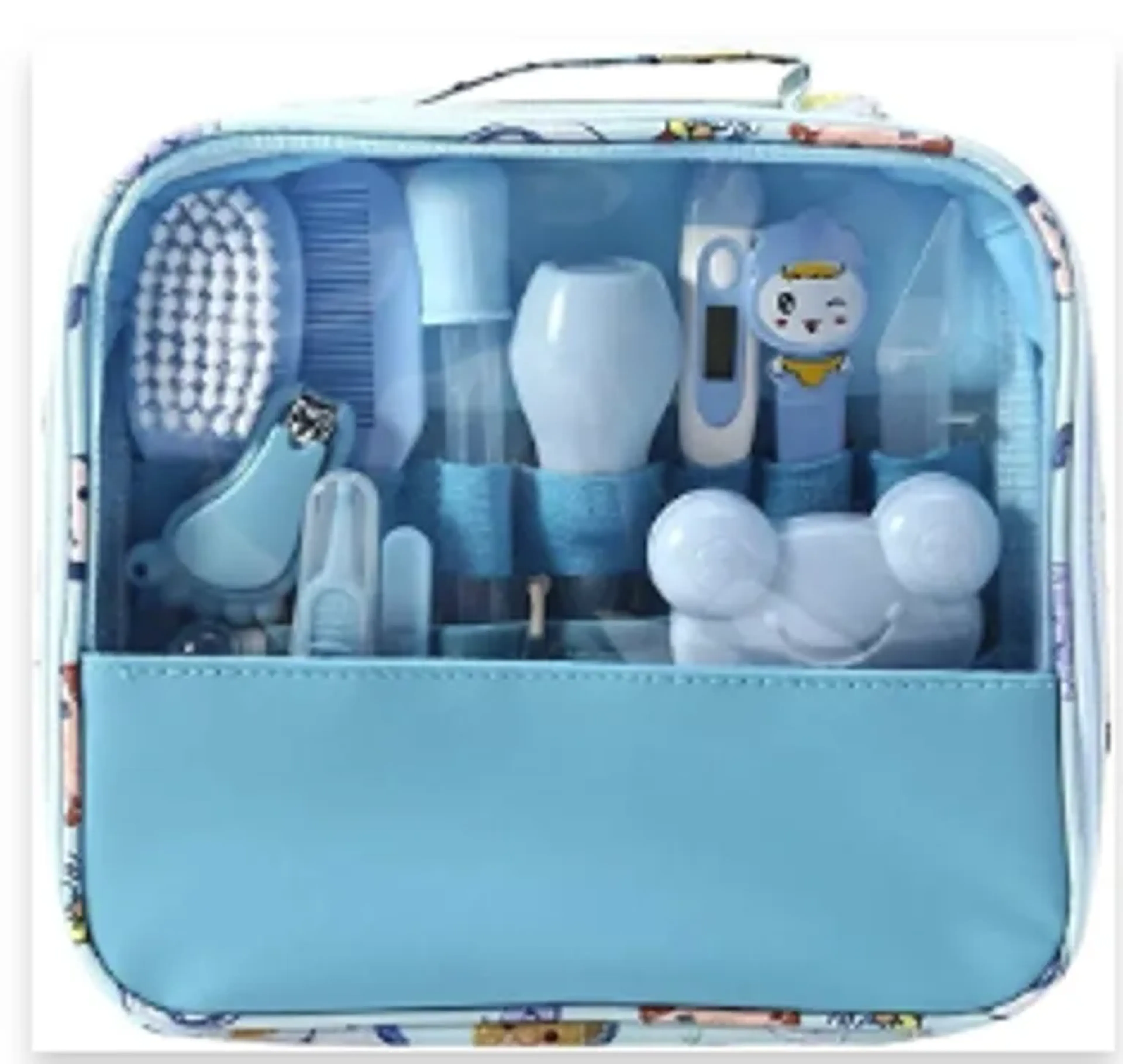 Kit Higiene Cuidados Saúde Bebê Recém Nascido 13 peças imagem
