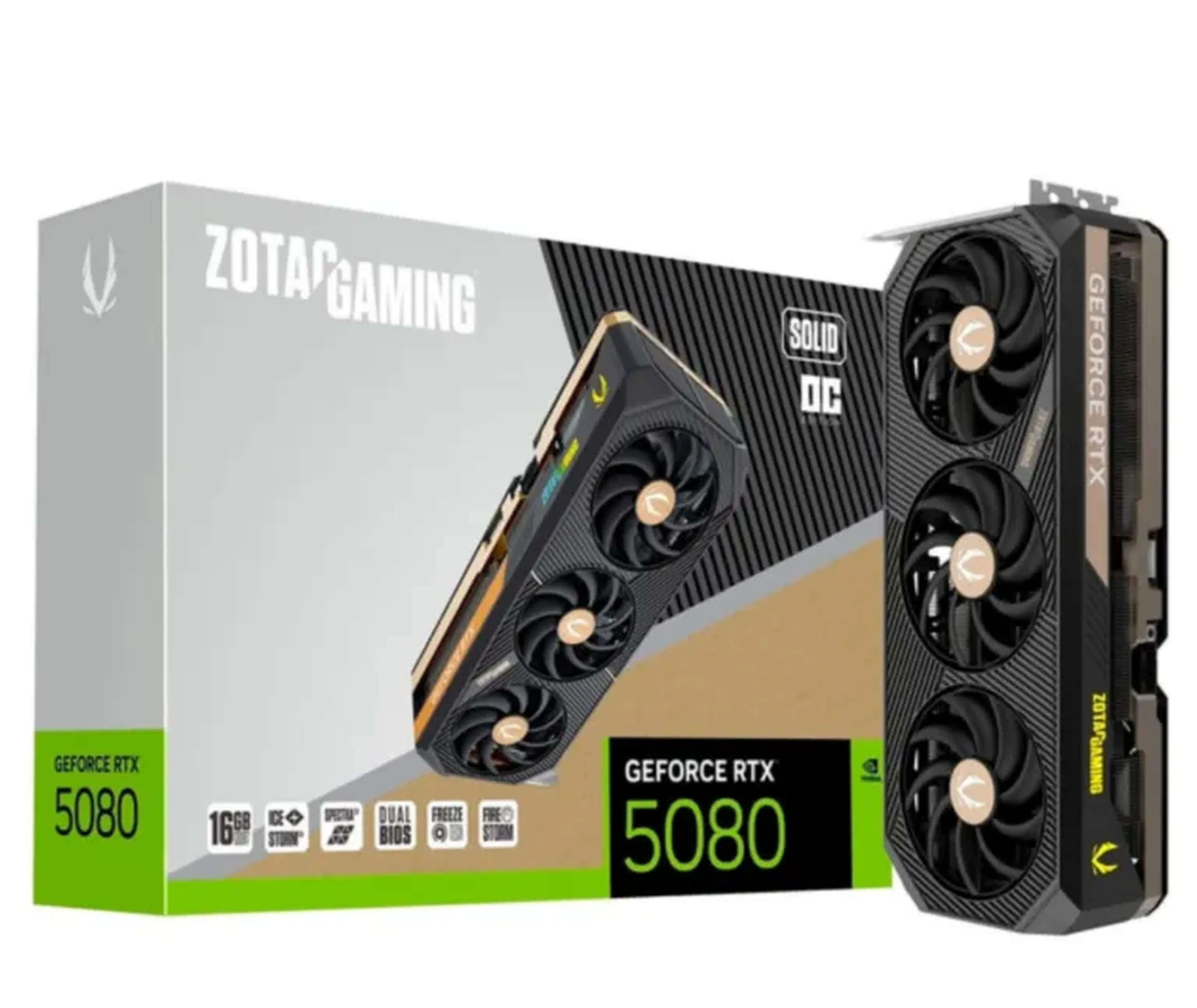 (Sob Encomenda) RTX 5080 16GB SOLID OC GDDR7 256BITS imagem