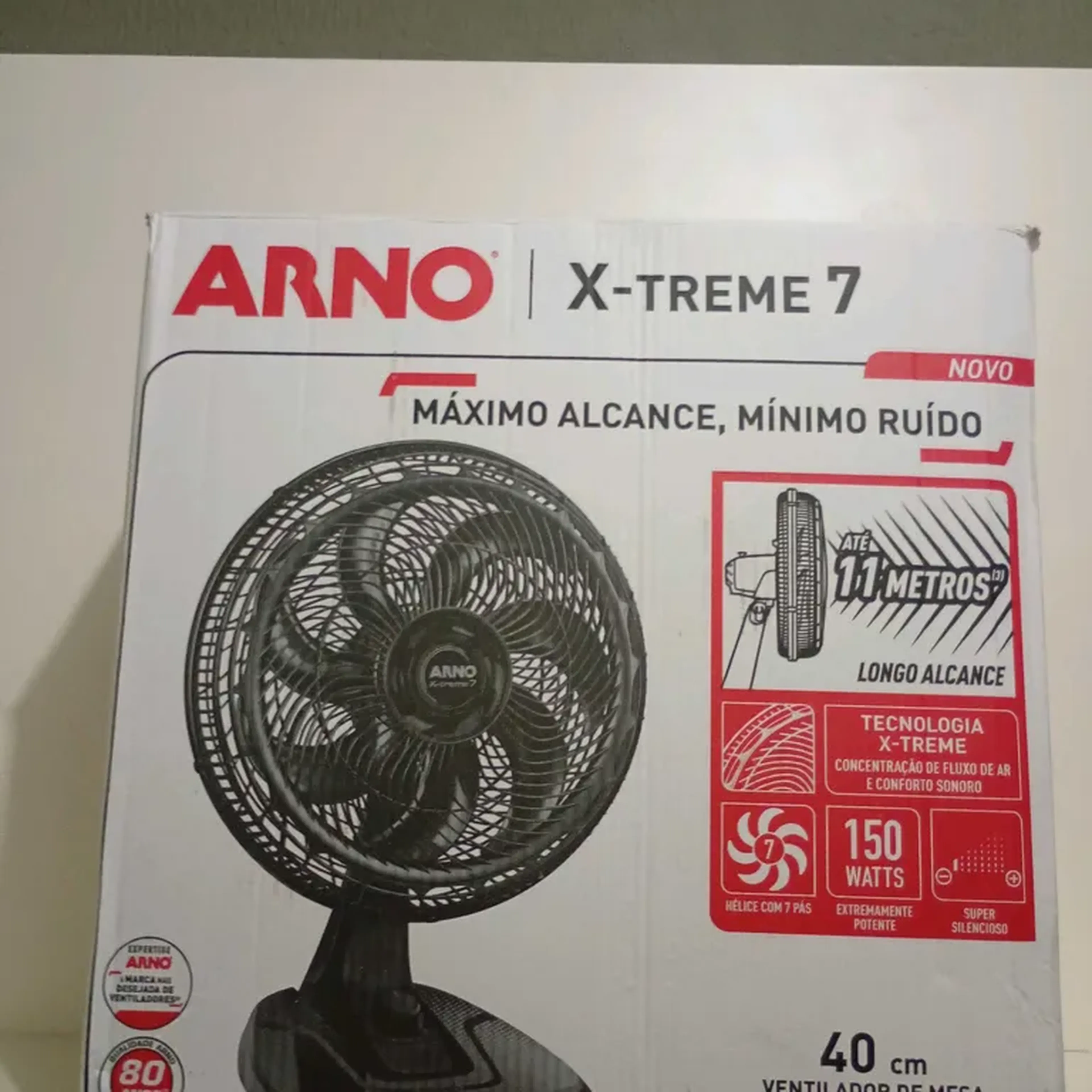 Ventiladores Arno x-treme imagem
