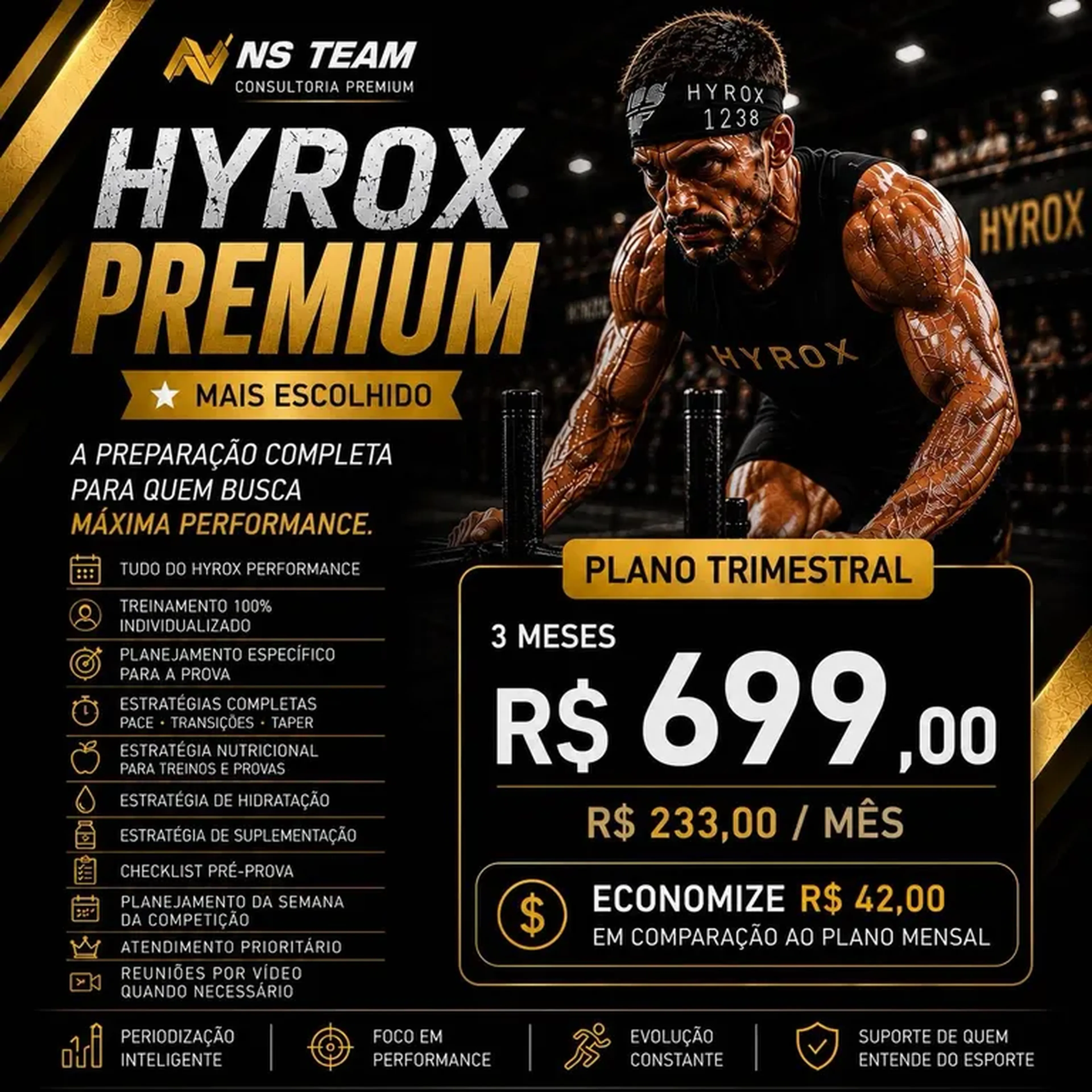 HYROX PREMIUM - Trimestral imagem