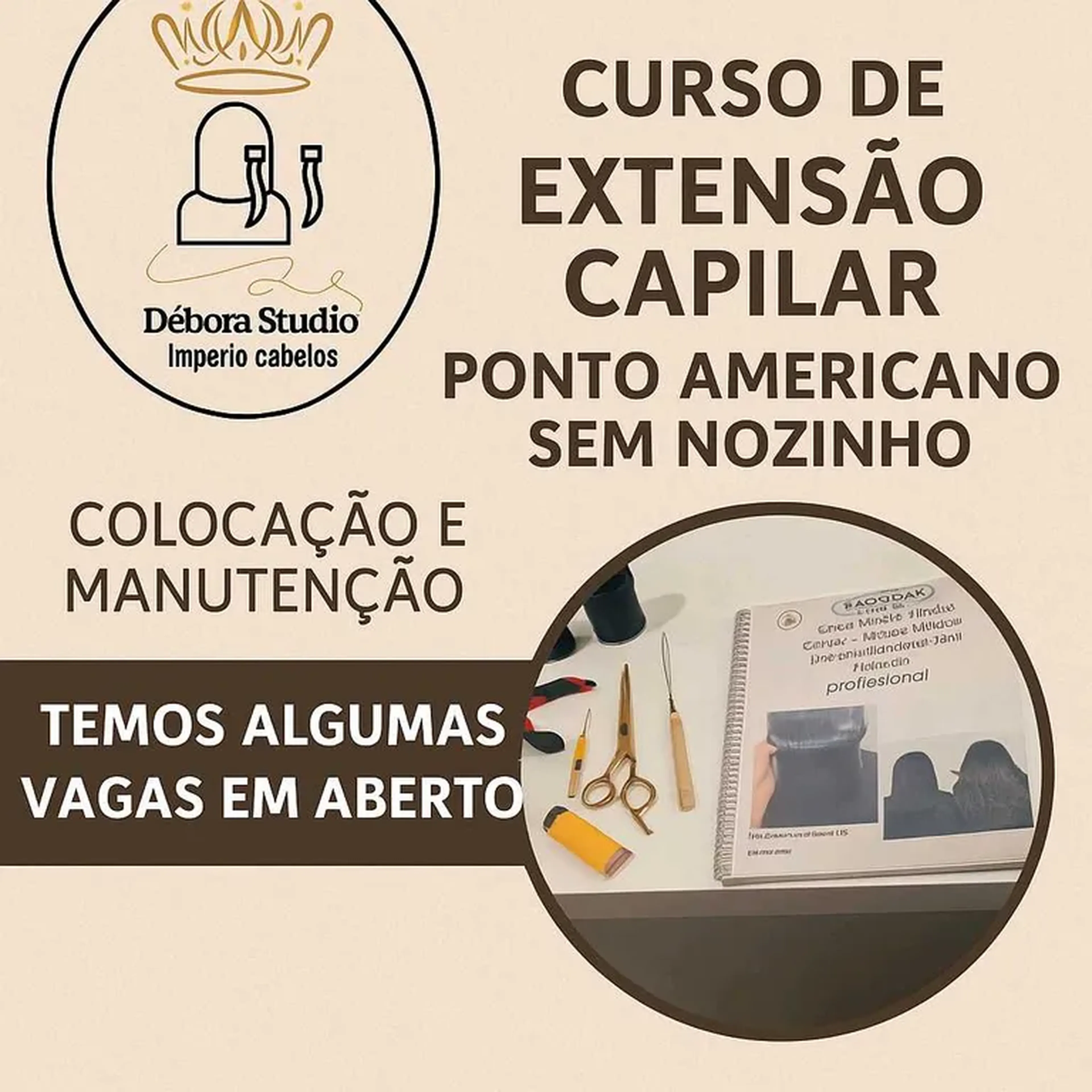 Curso de Extensão Capilar imagem
