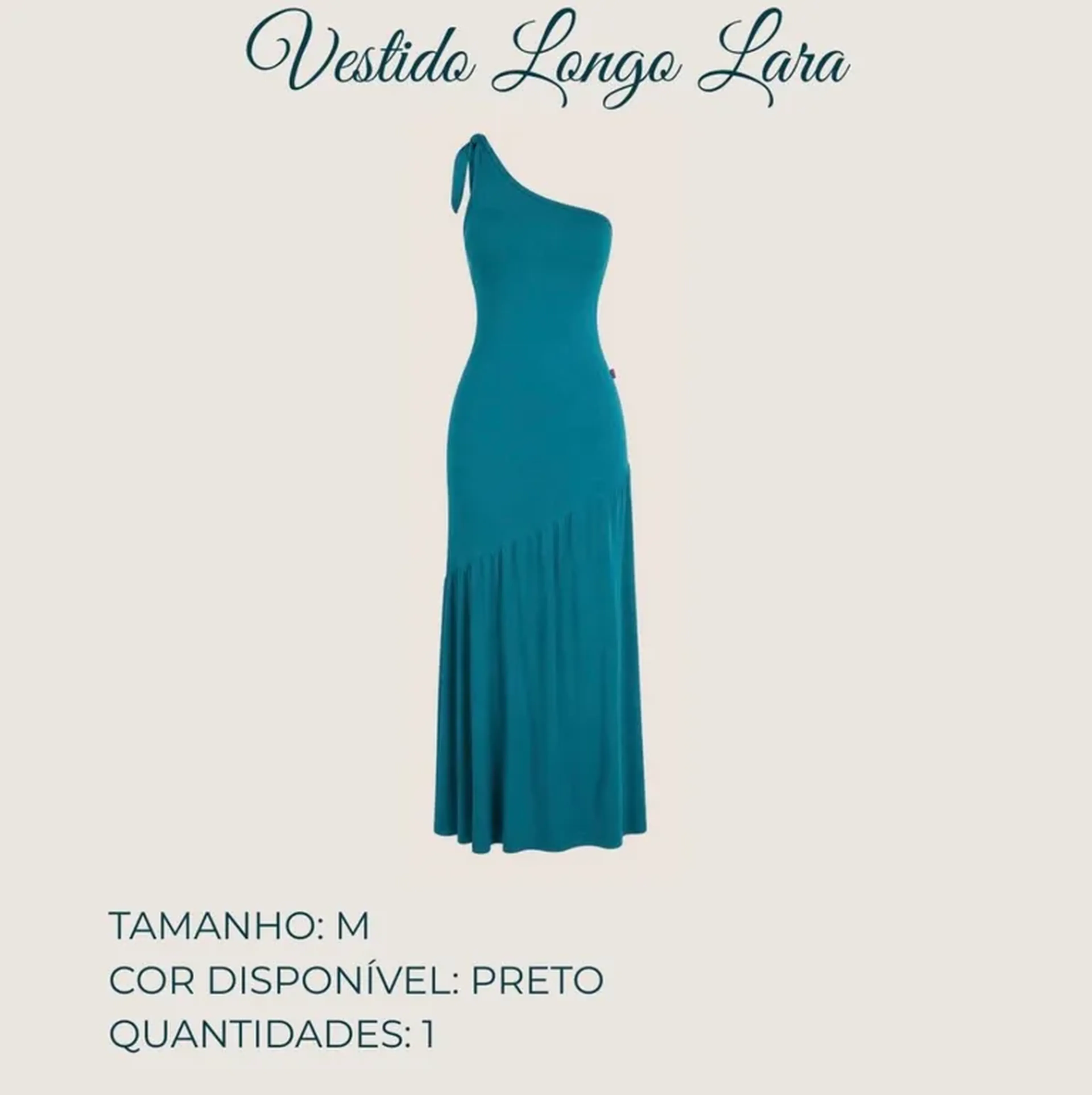 Vestido Longo Mula Manca imagem