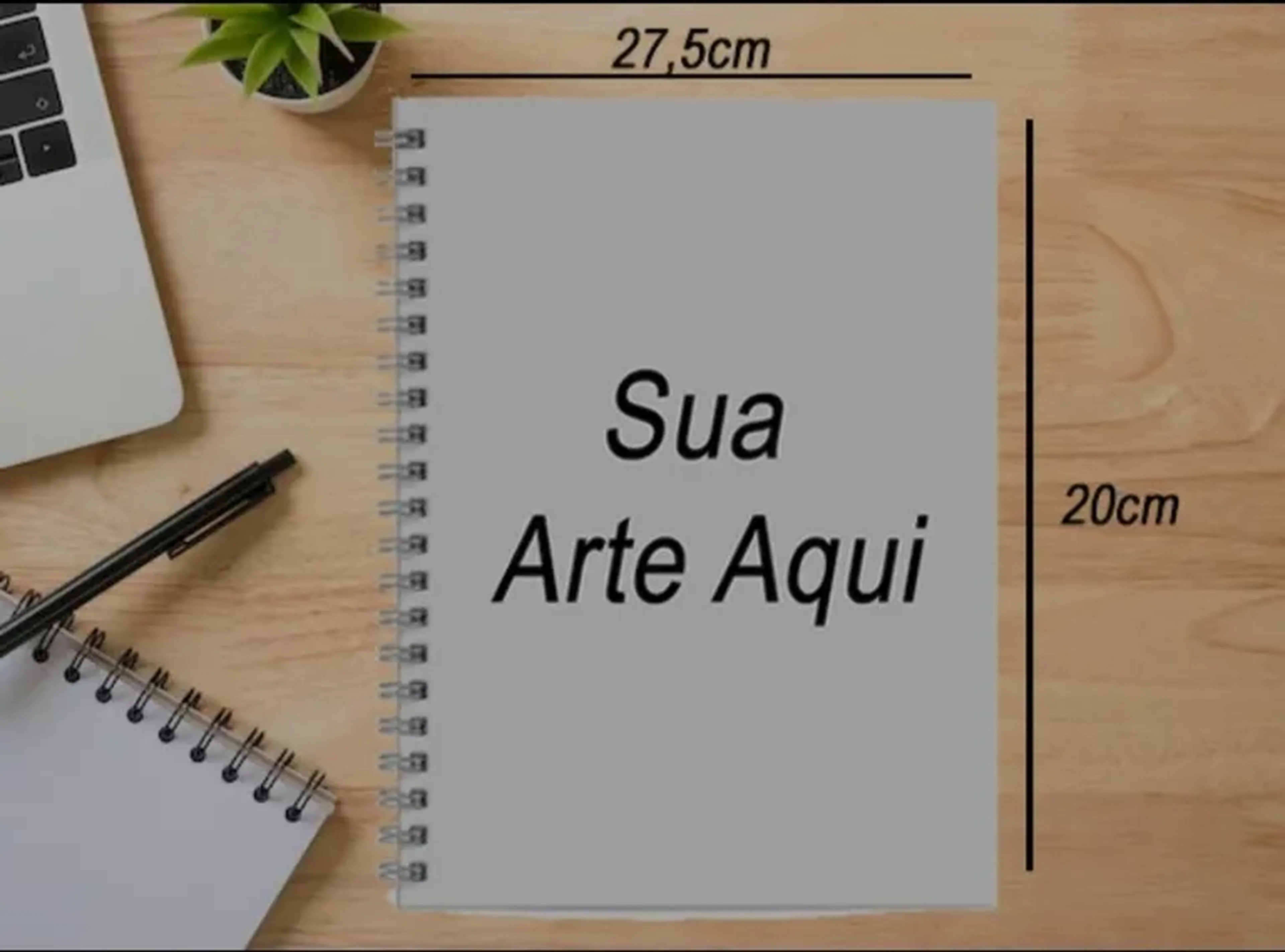 Caderno Grande (20cmx27,5cm) imagem