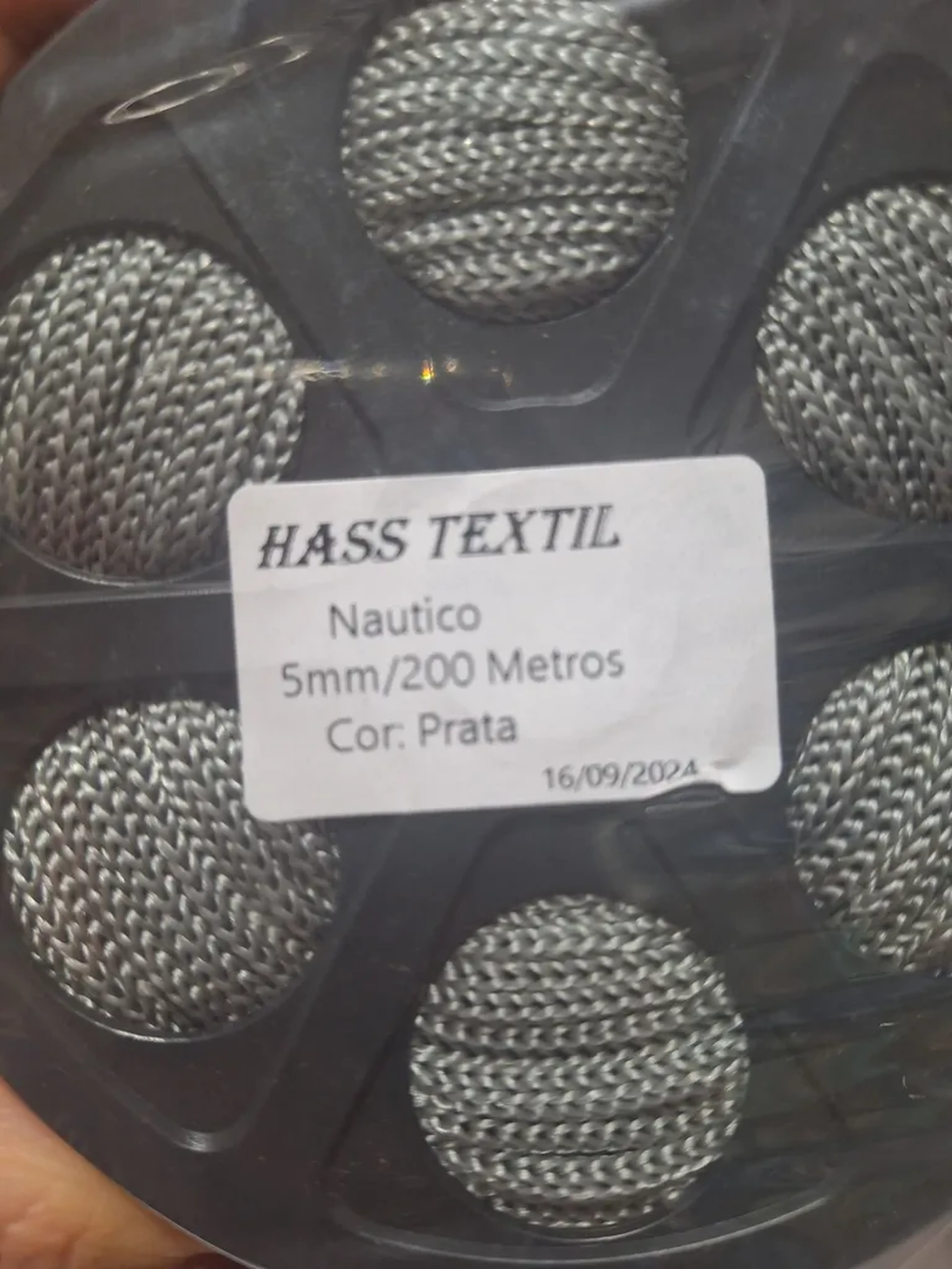 Fio Náutico 5mm Prata imagem
