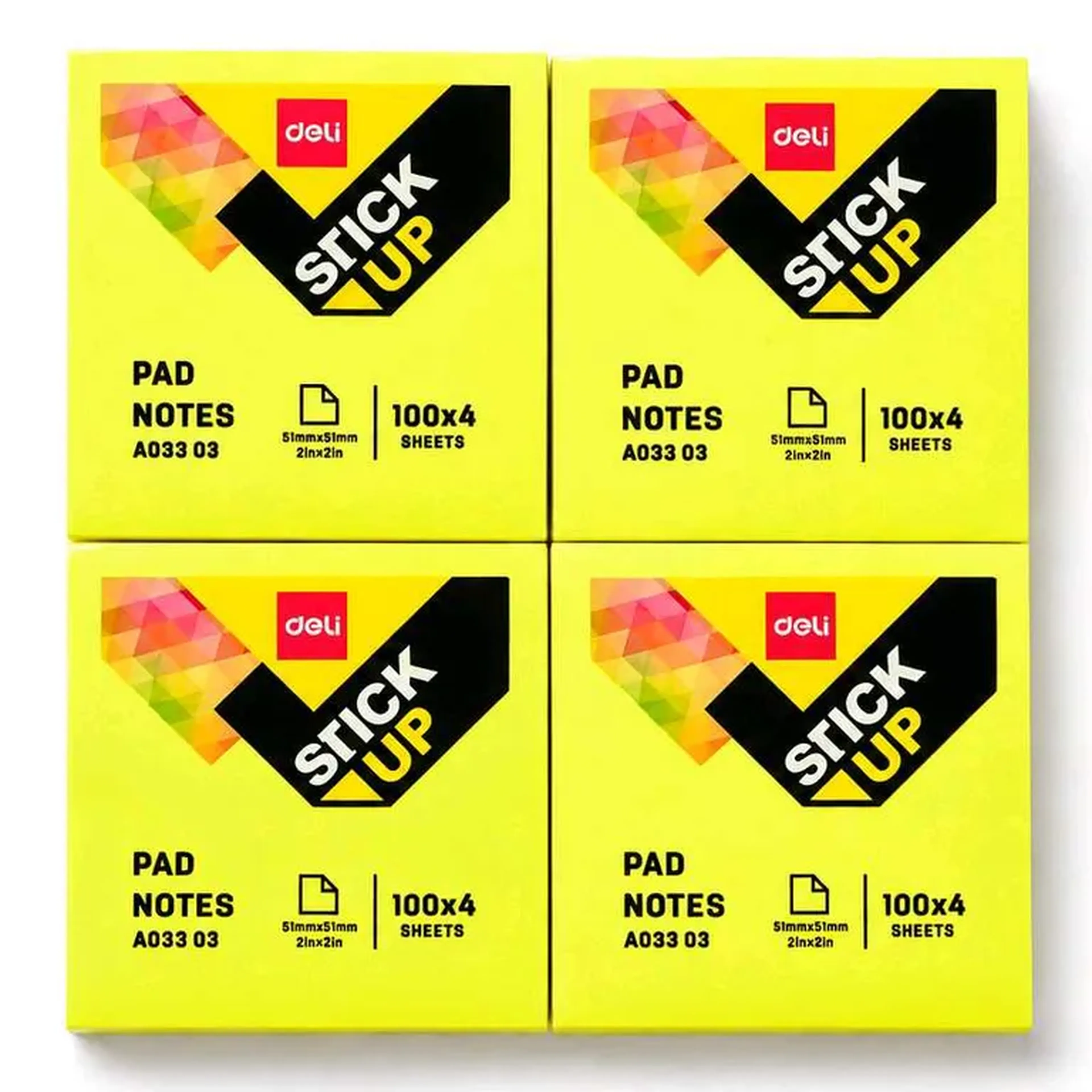Post-it 4 cores imagem