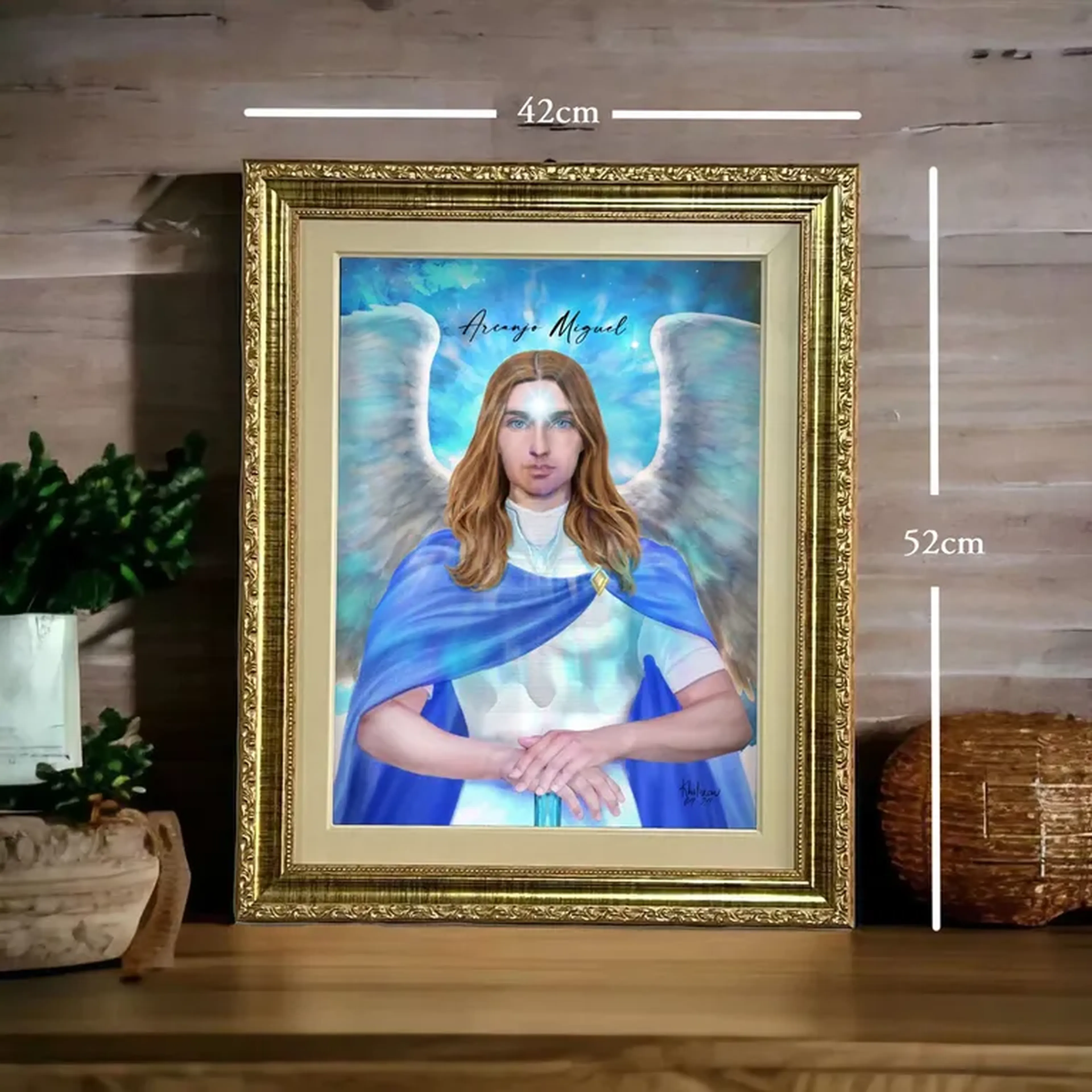 Quadro P- Arcanjo Miguel imagem