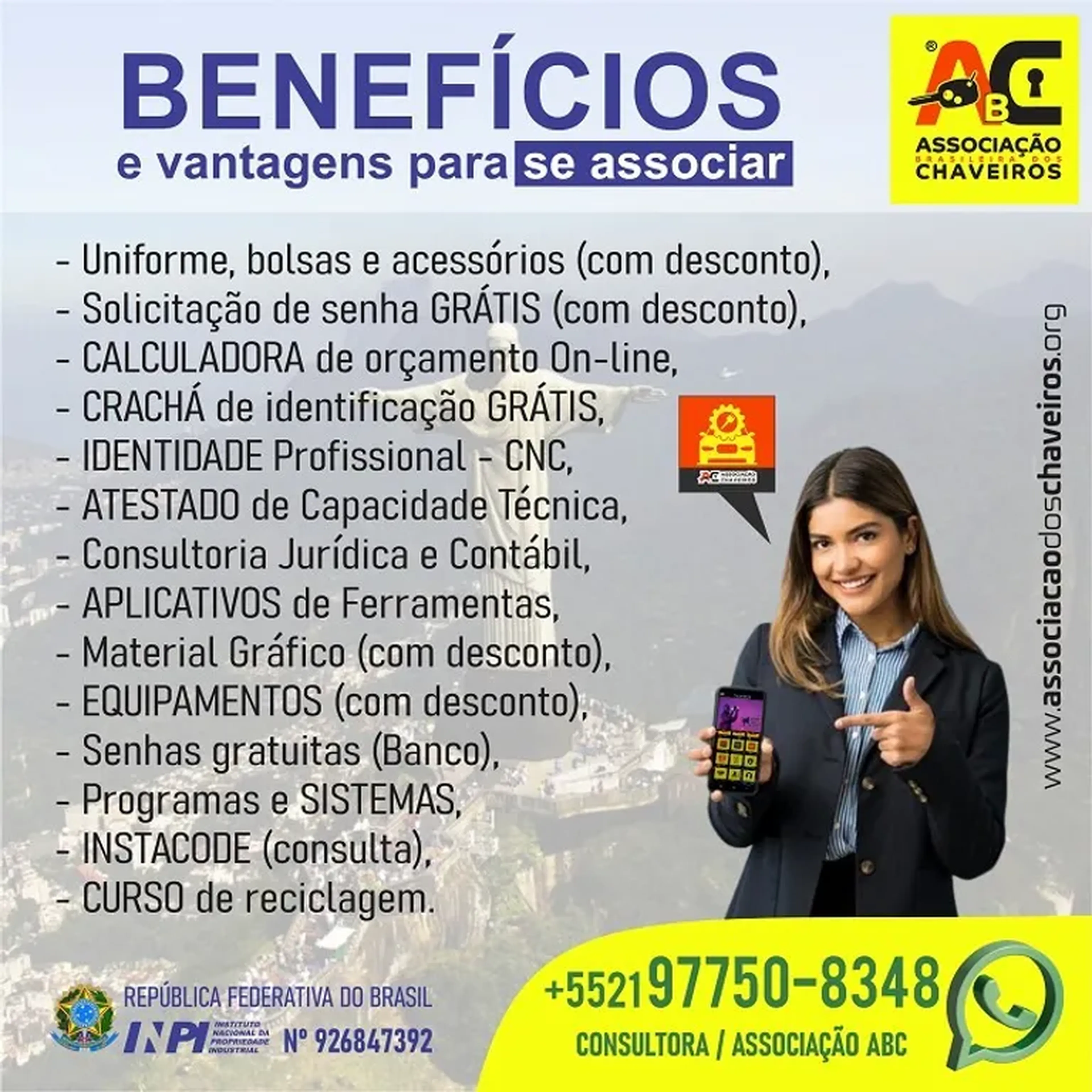 IDENTIDADE PROFISSIONAL CNC (CARTÃO) imagem