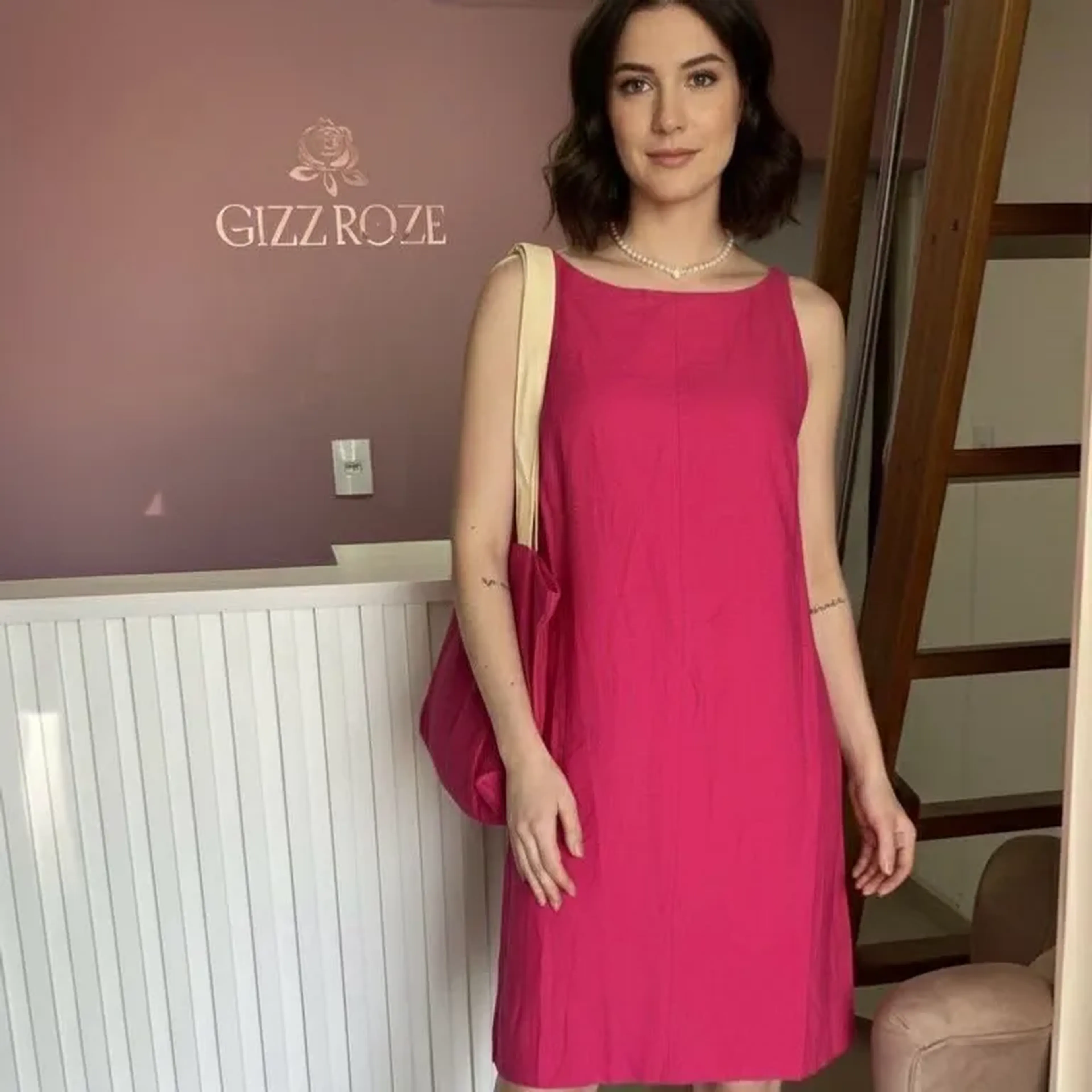 vestido com bag imagem