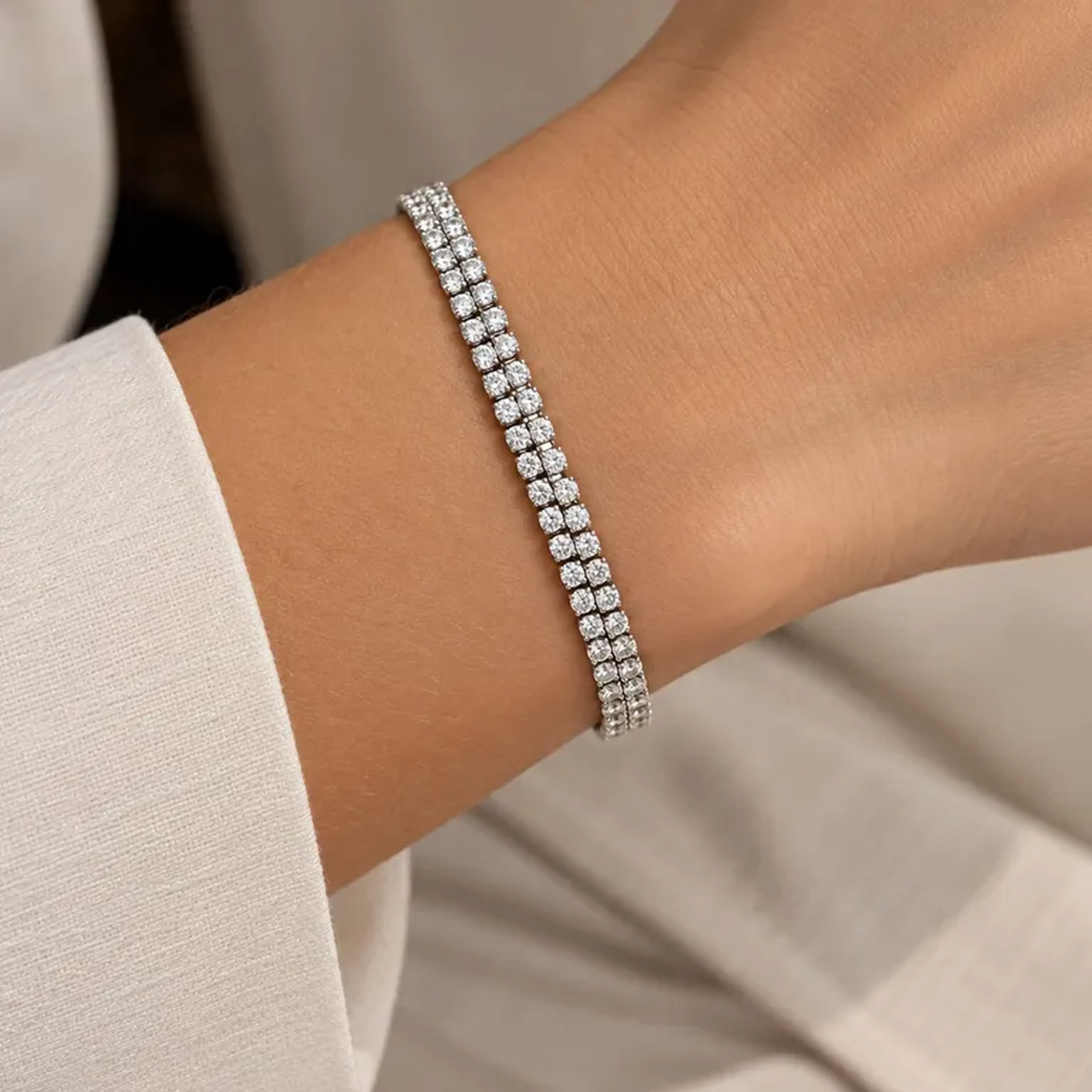 Pulseira riviera - Aço inox imagem