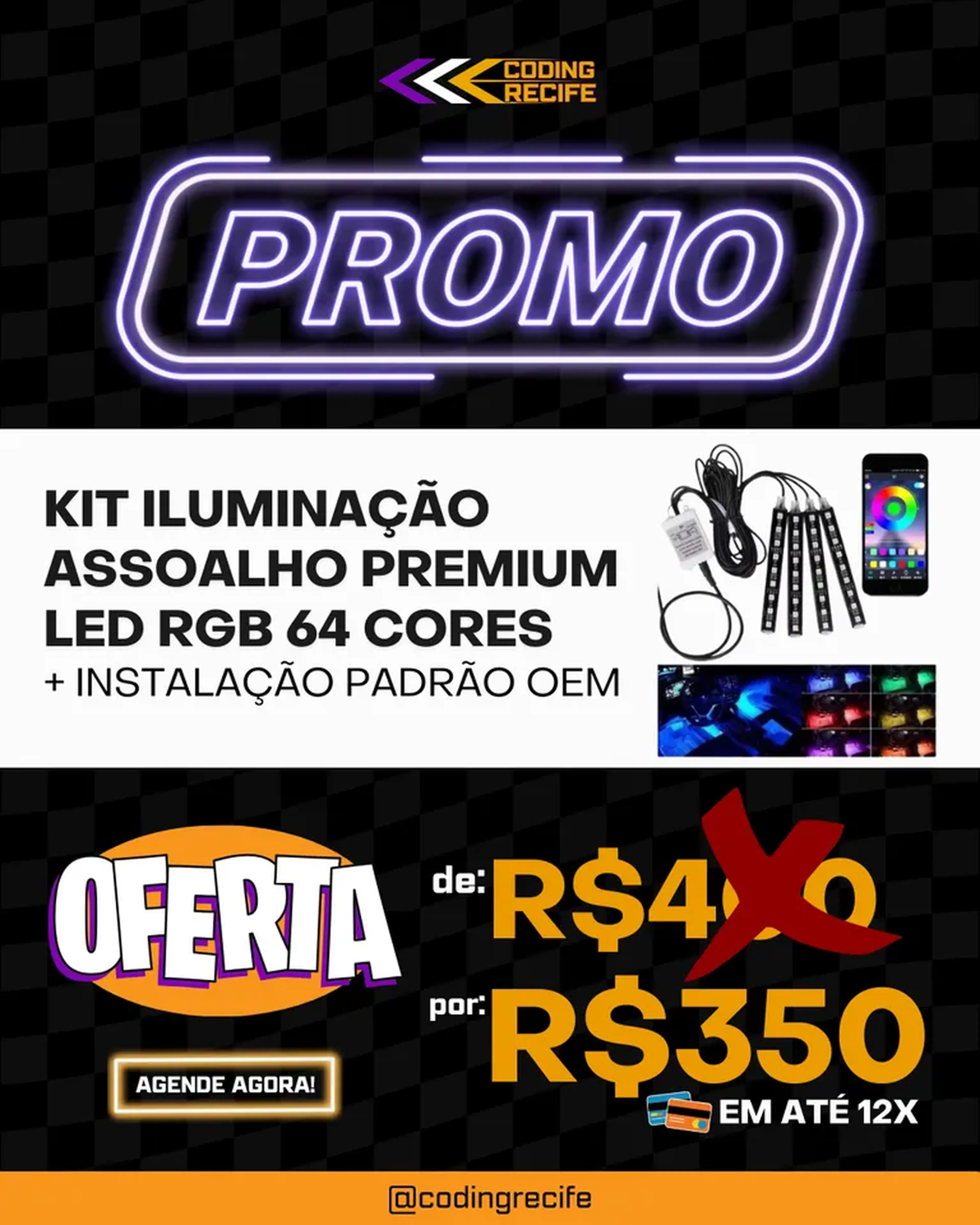 LED Atmosfera Assoalho imagem