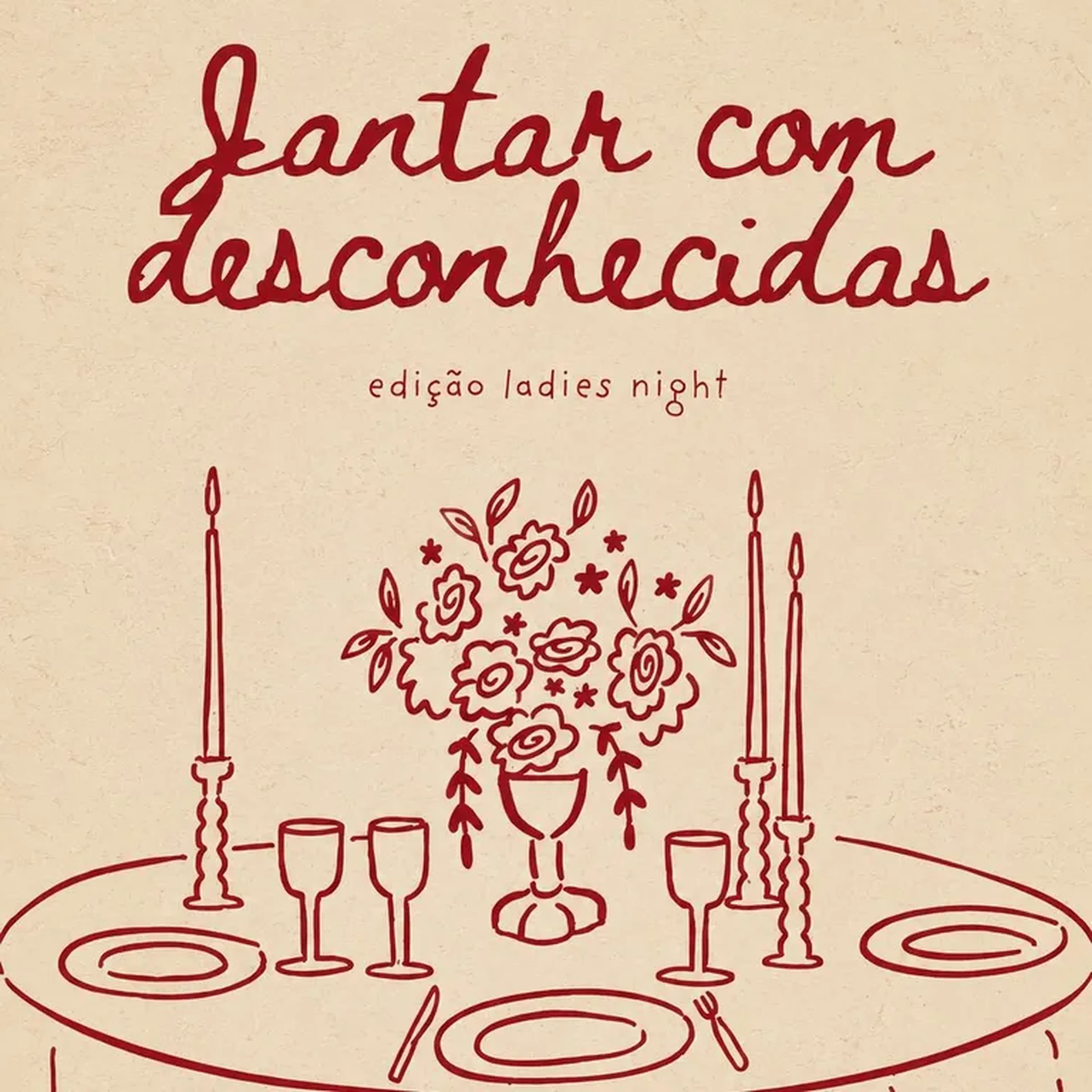 jantar com desconhecidos ladies night imagem