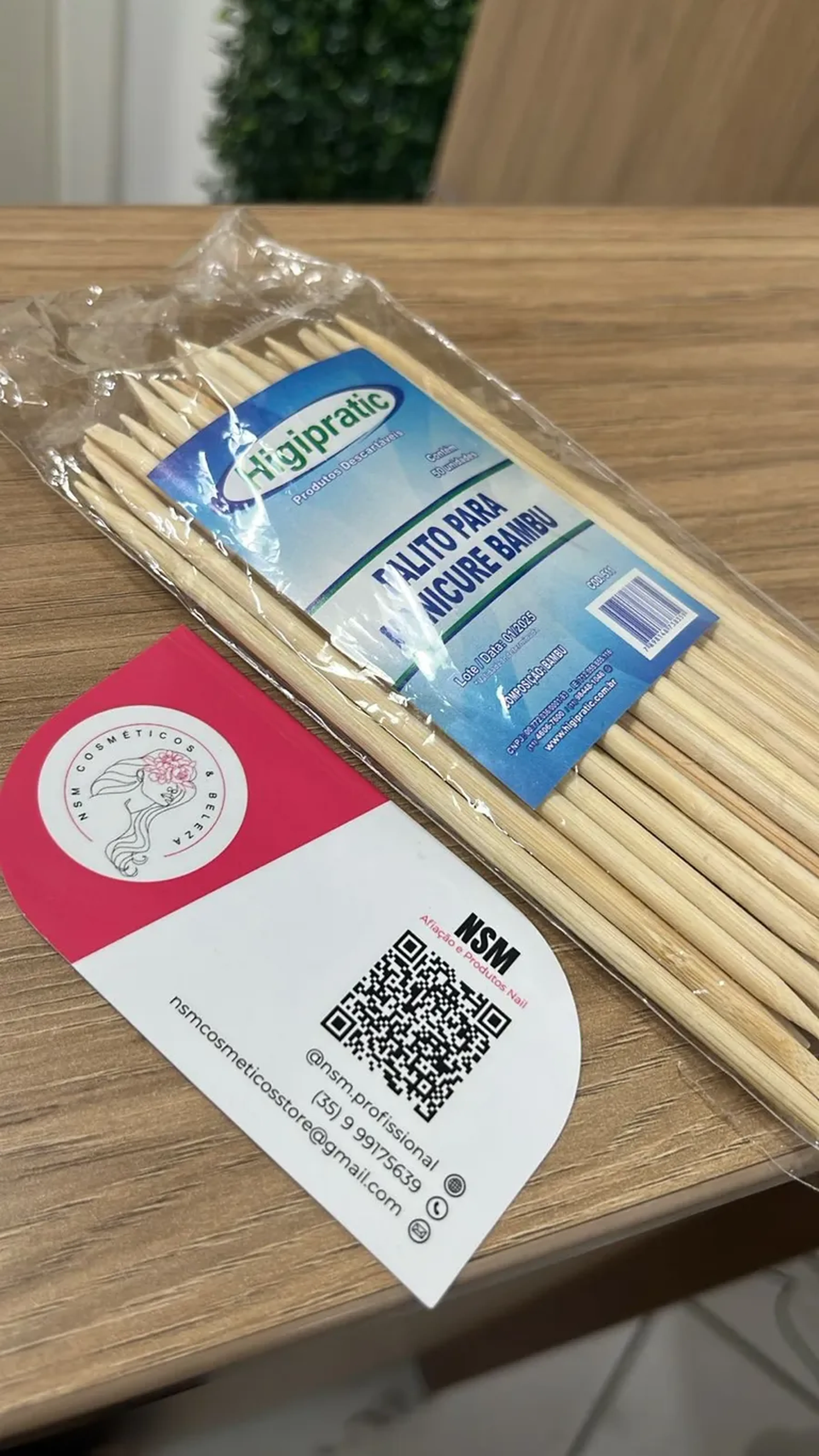 Palito 50un Higipratic imagem