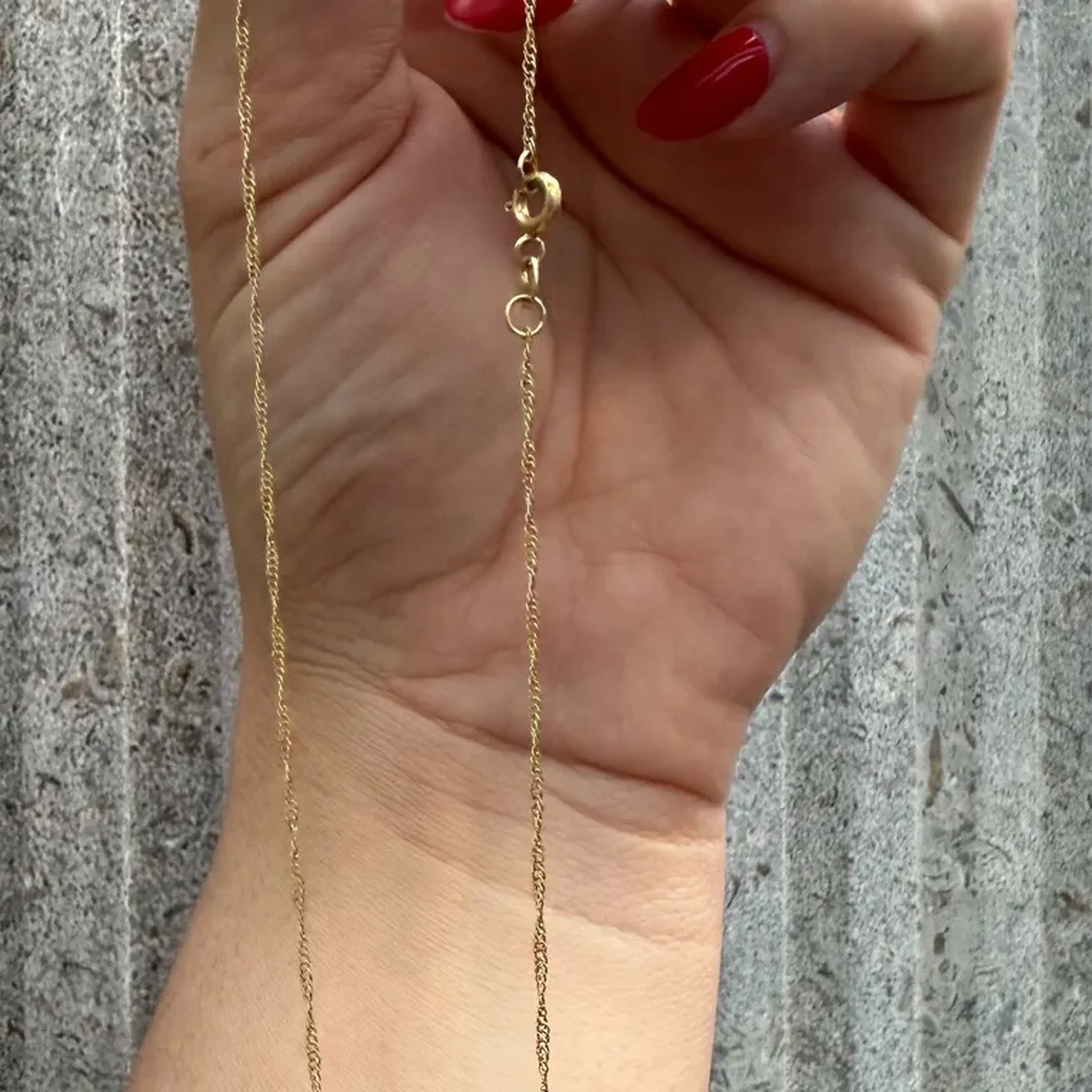 Corrente Singapura Ouro 18k imagem