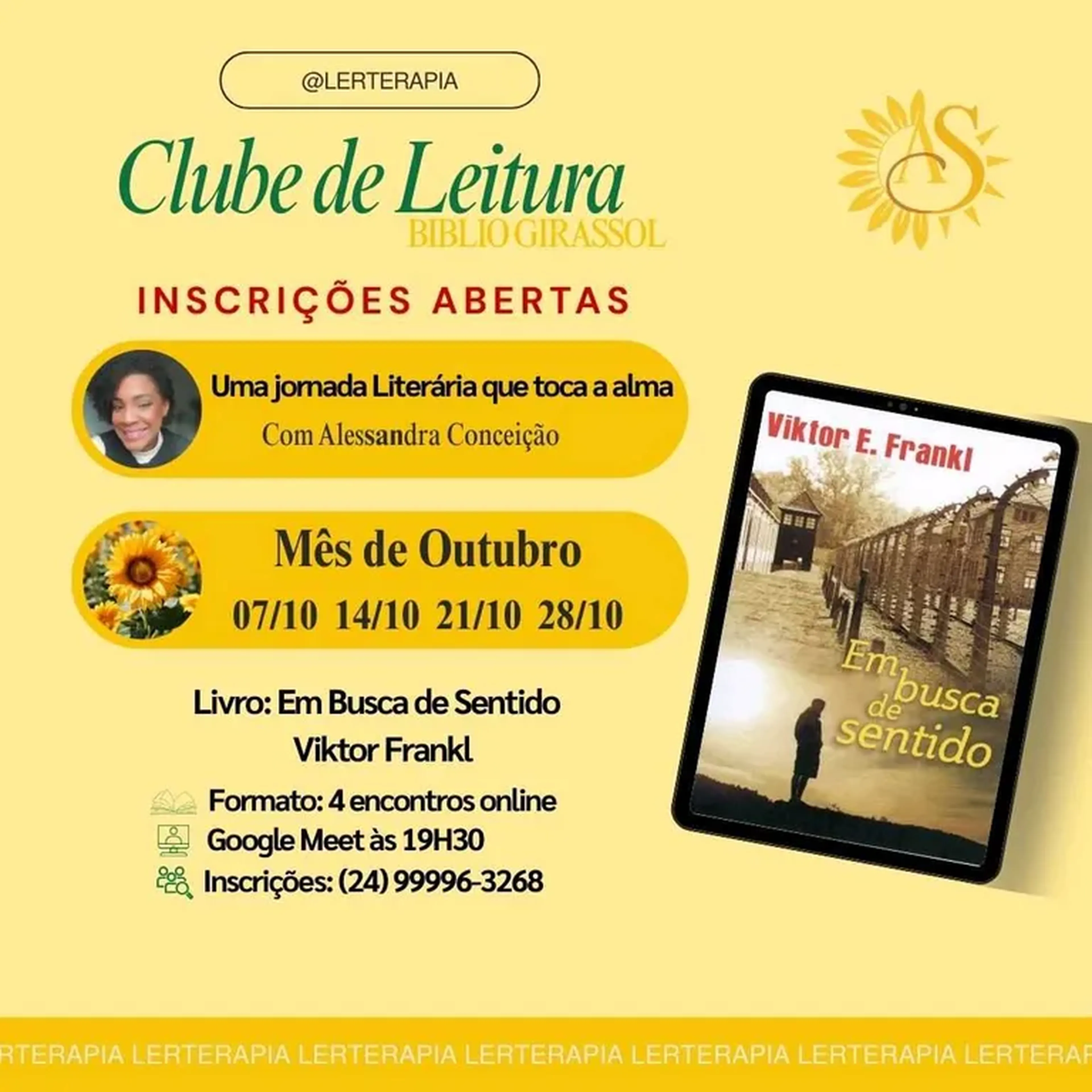 Clube de Leitura Biblio Girassol imagem