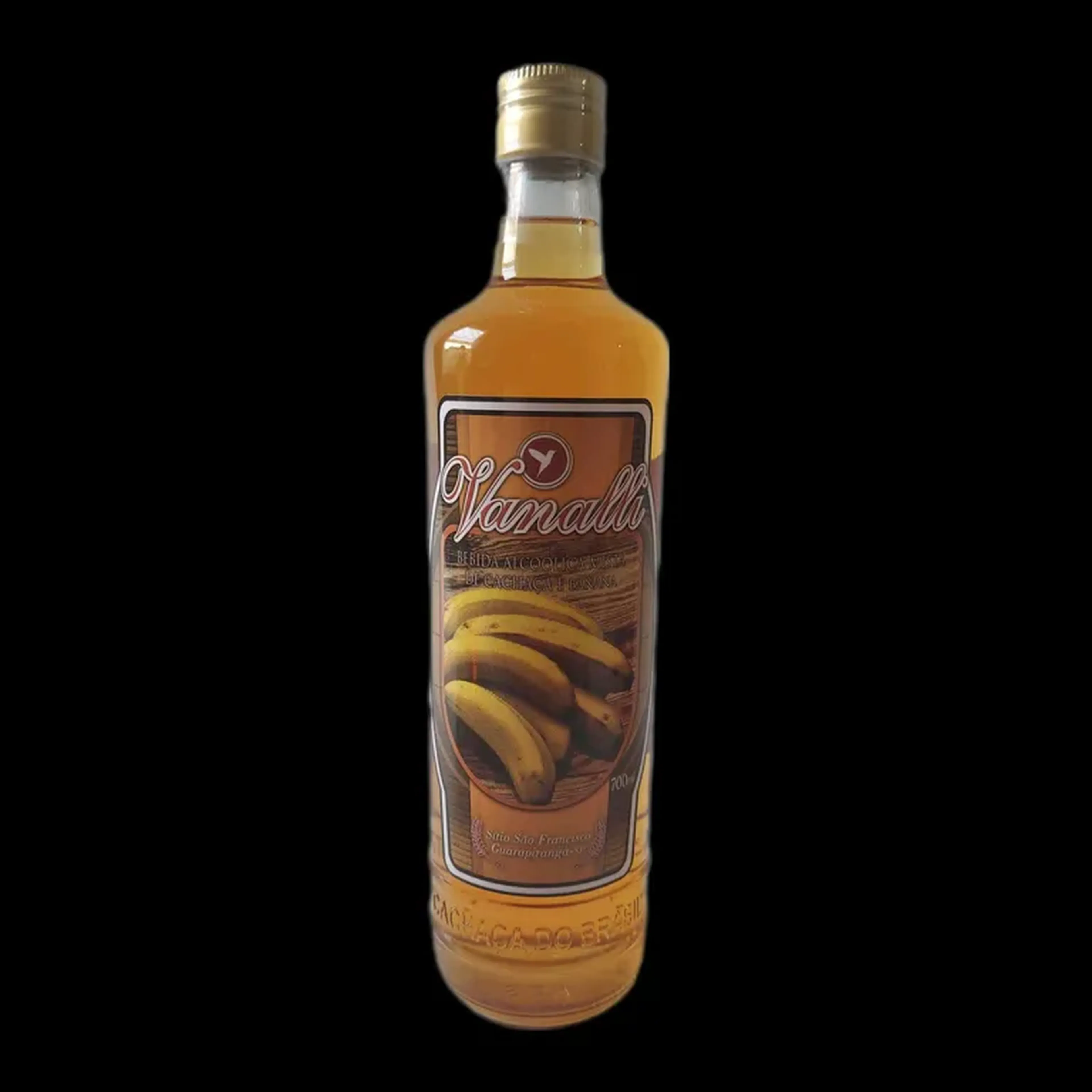 Bebida Alcoólica Mista de Cachaça e Banana Vanalli - 700 ml imagem