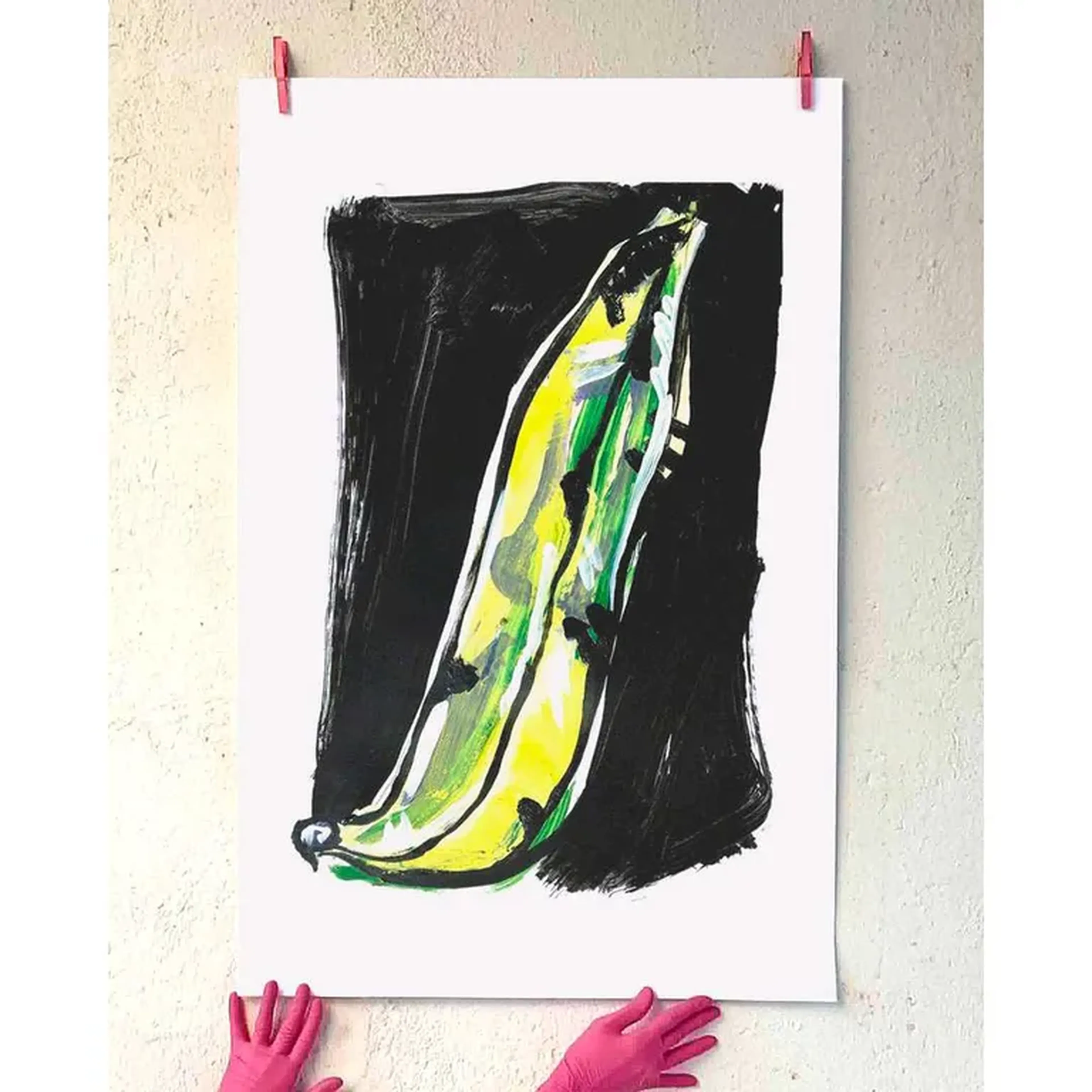 Para 5° C - Plátamo maduro - 60x90 cm gravura assinada imagem