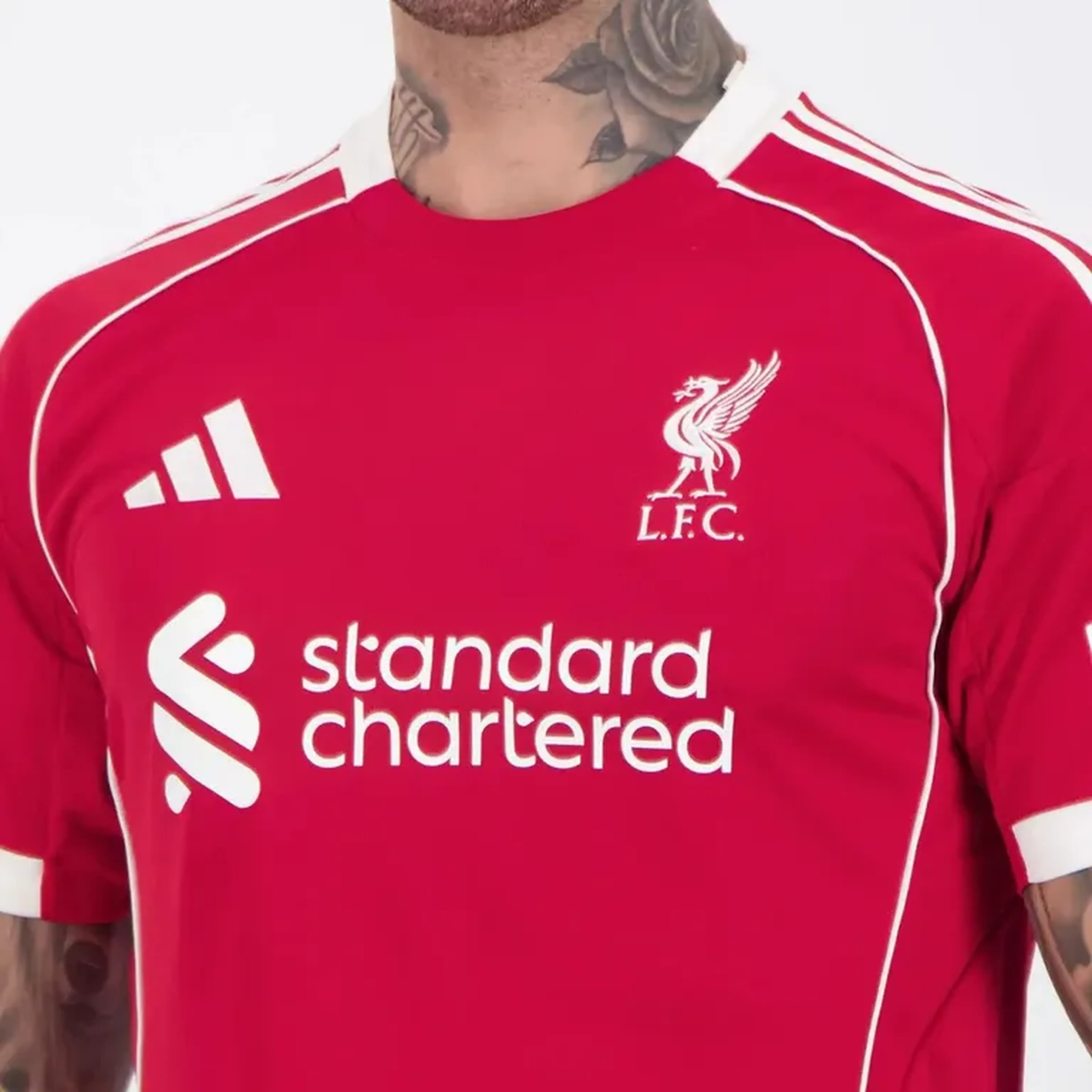 camisa Liverpool 25 26 imagem