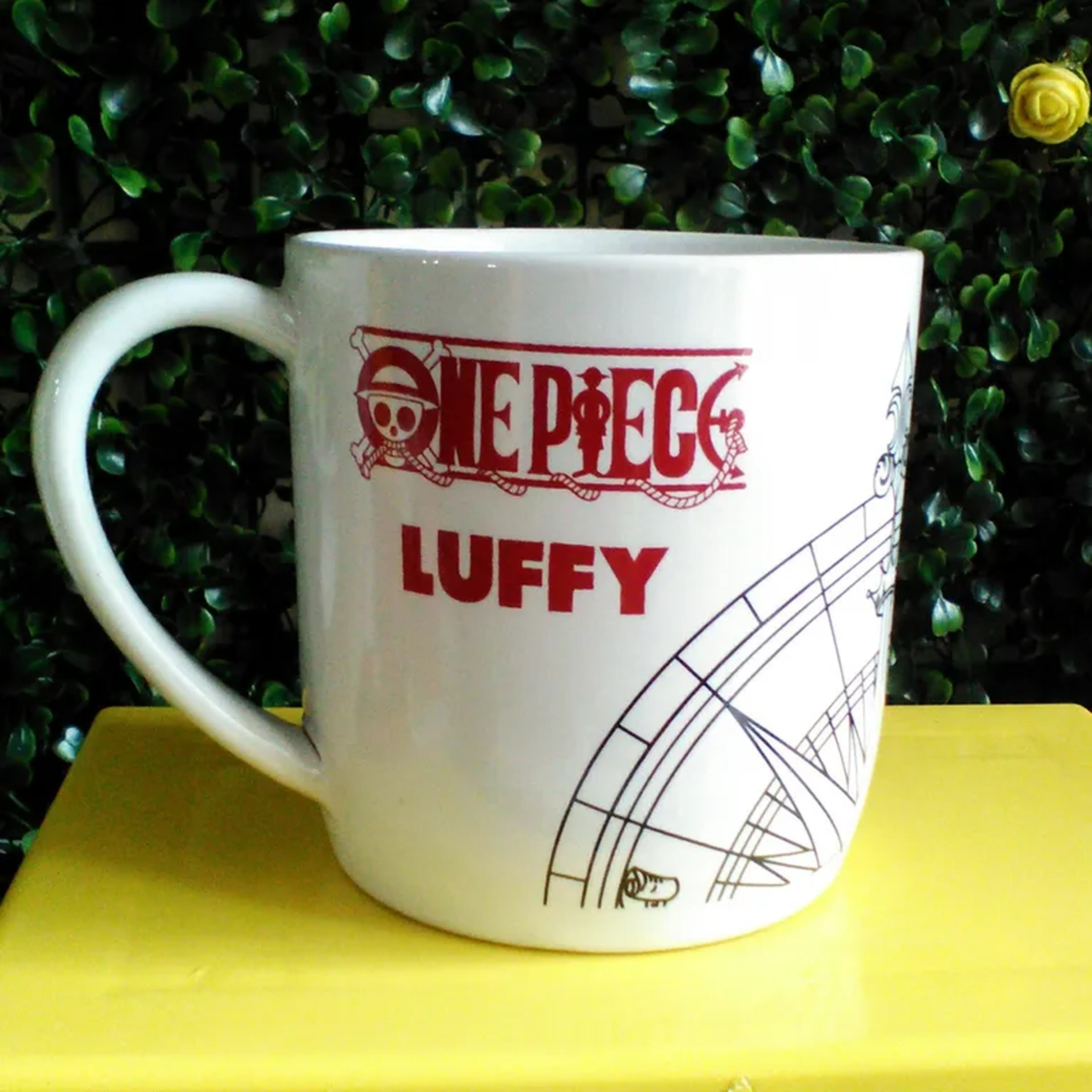 Caneca One Piece Luffy imagem