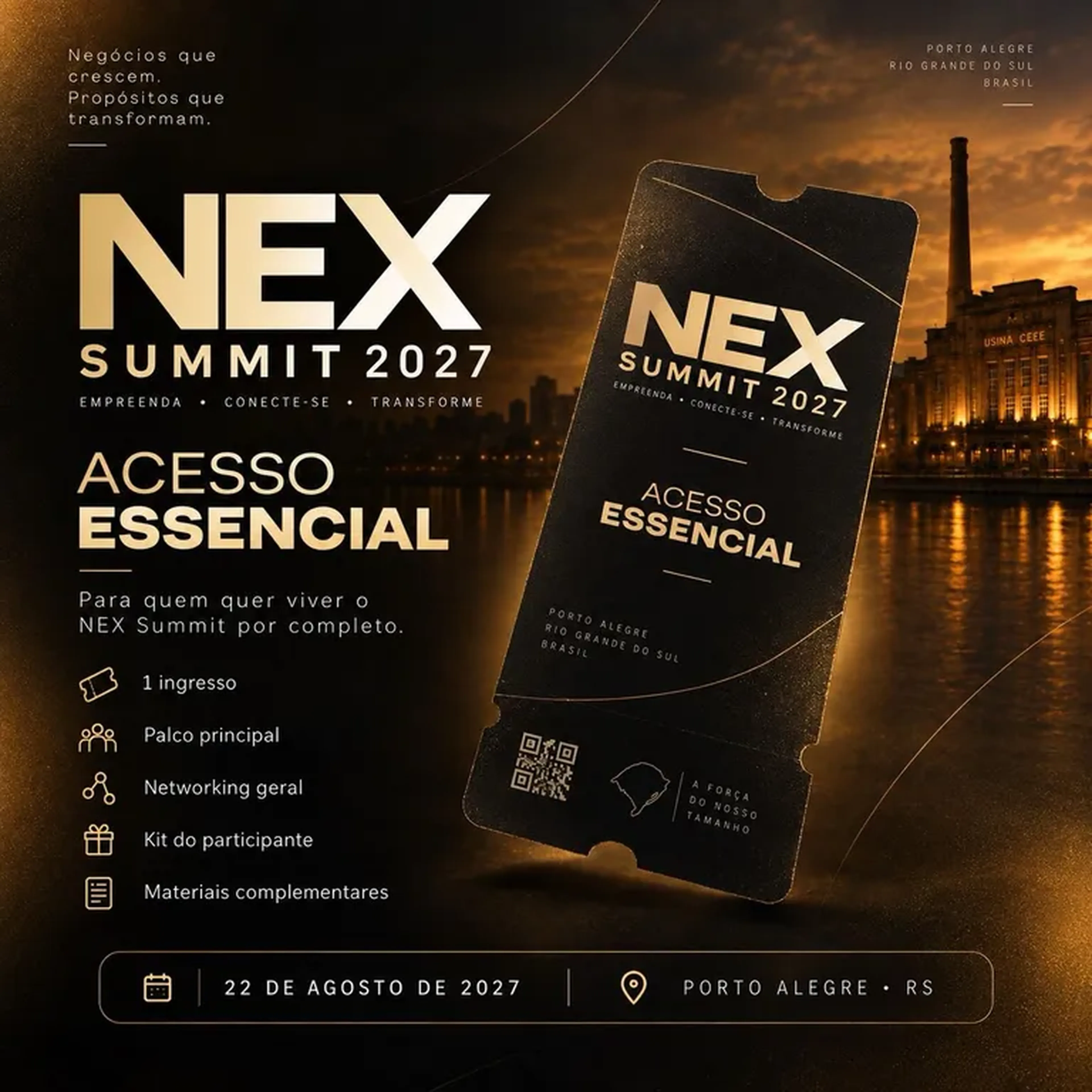 Nex Summit 2027 - Acesso Essencial imagem