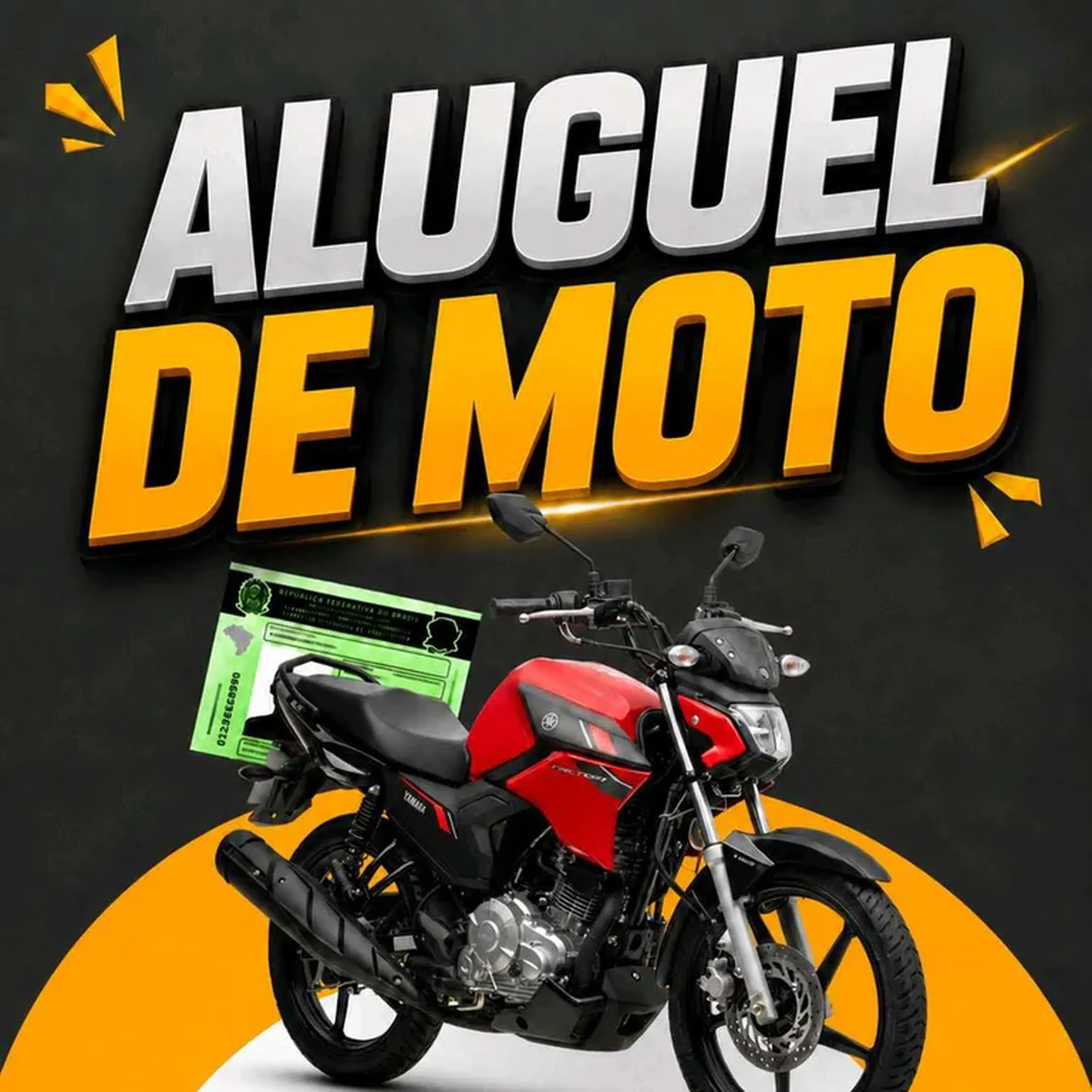 Aluguel Moto imagem