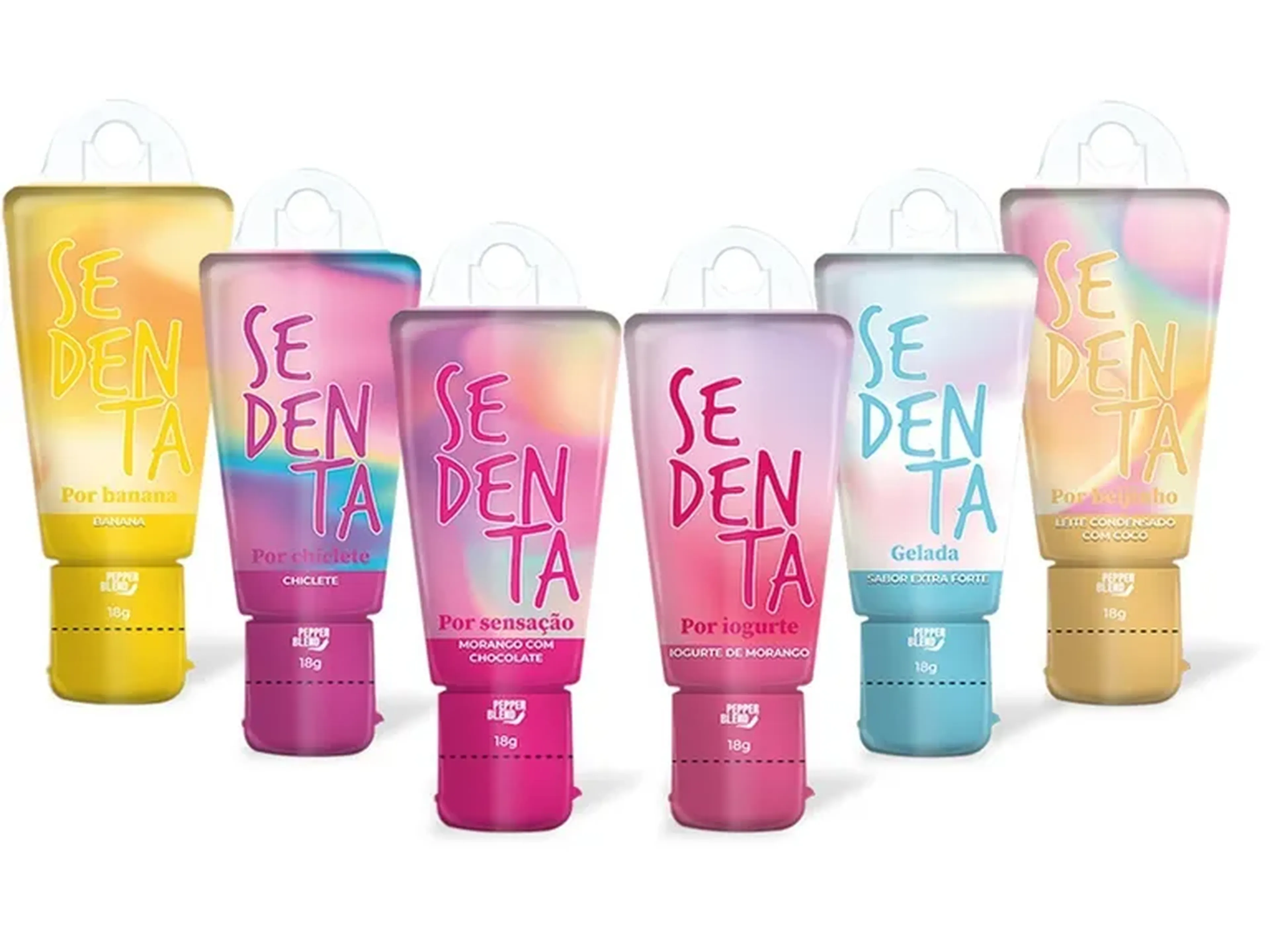 Gel comestível sedenta 18g sabores imagem
