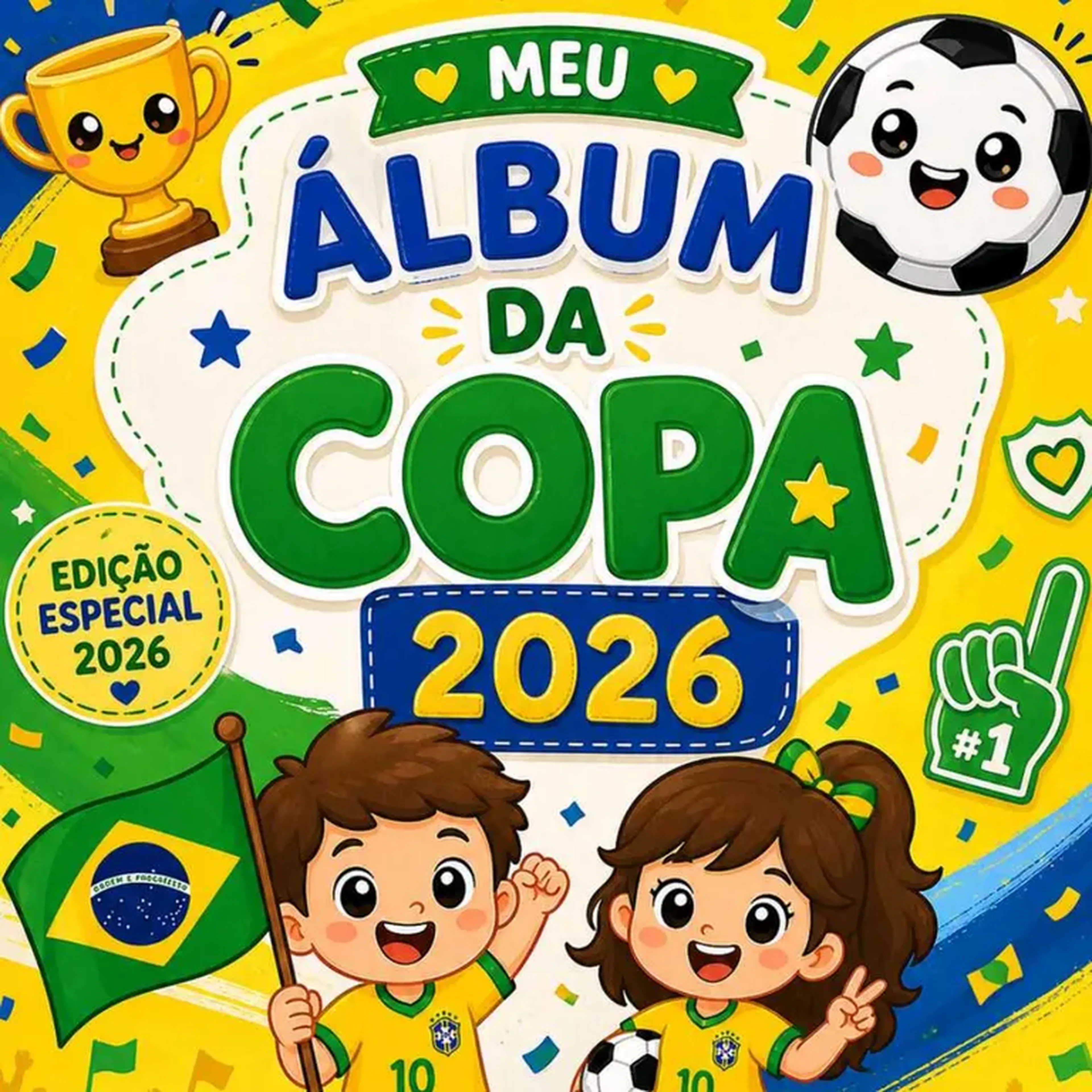 Álbum Copa Infantil 2026 imagem
