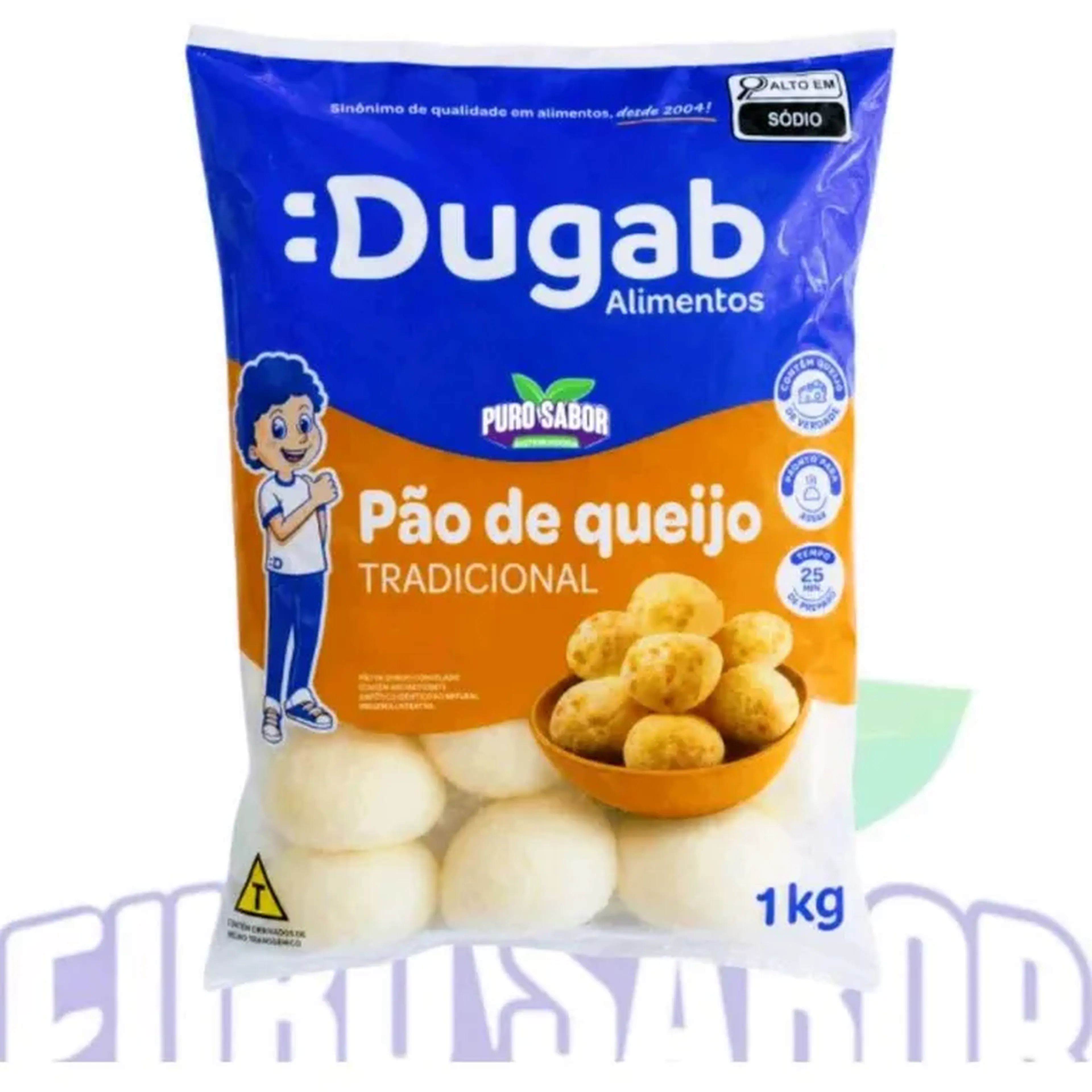 Pães de queijo 20grs tradicional imagem