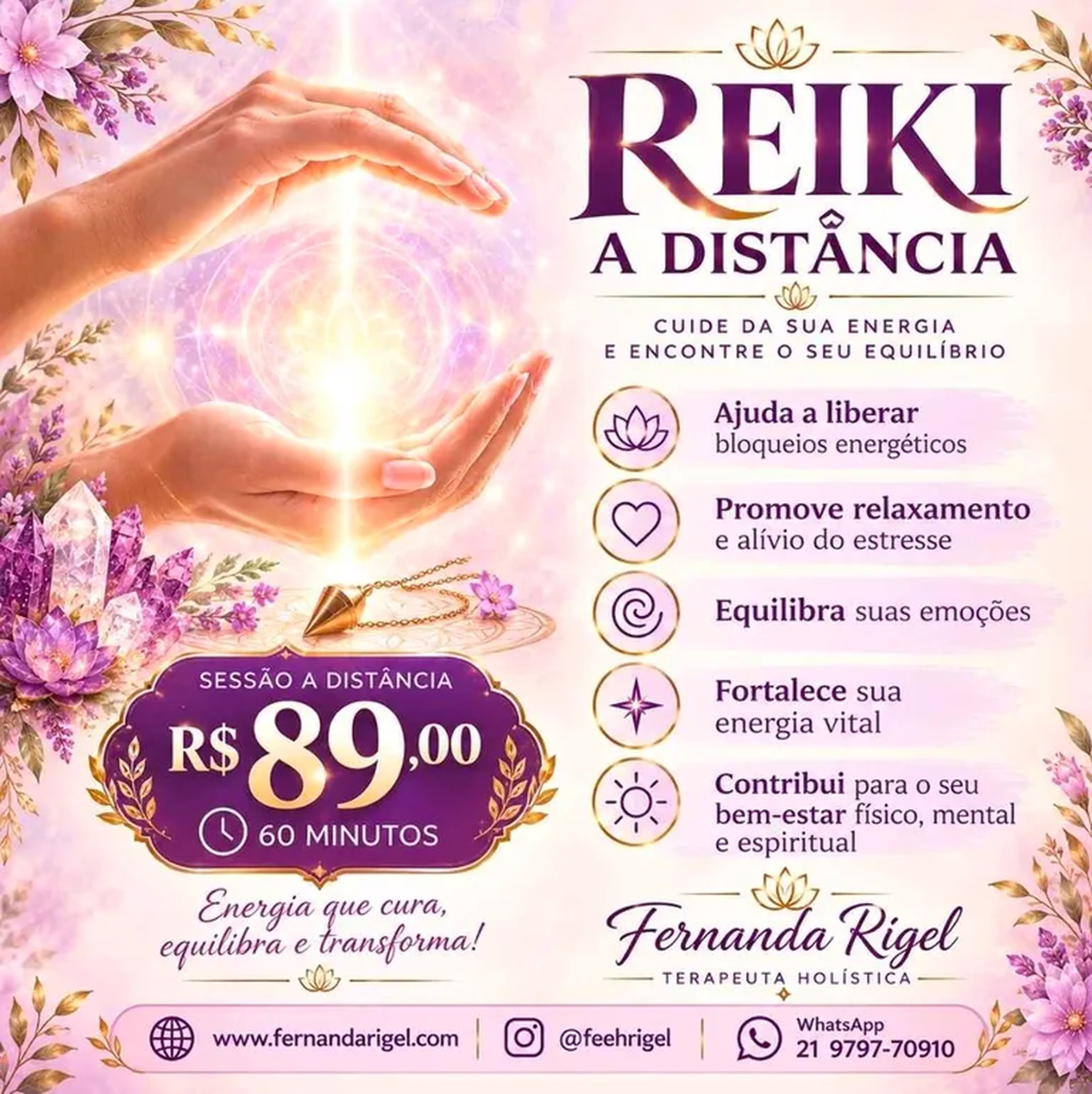 Reiki á distância imagem