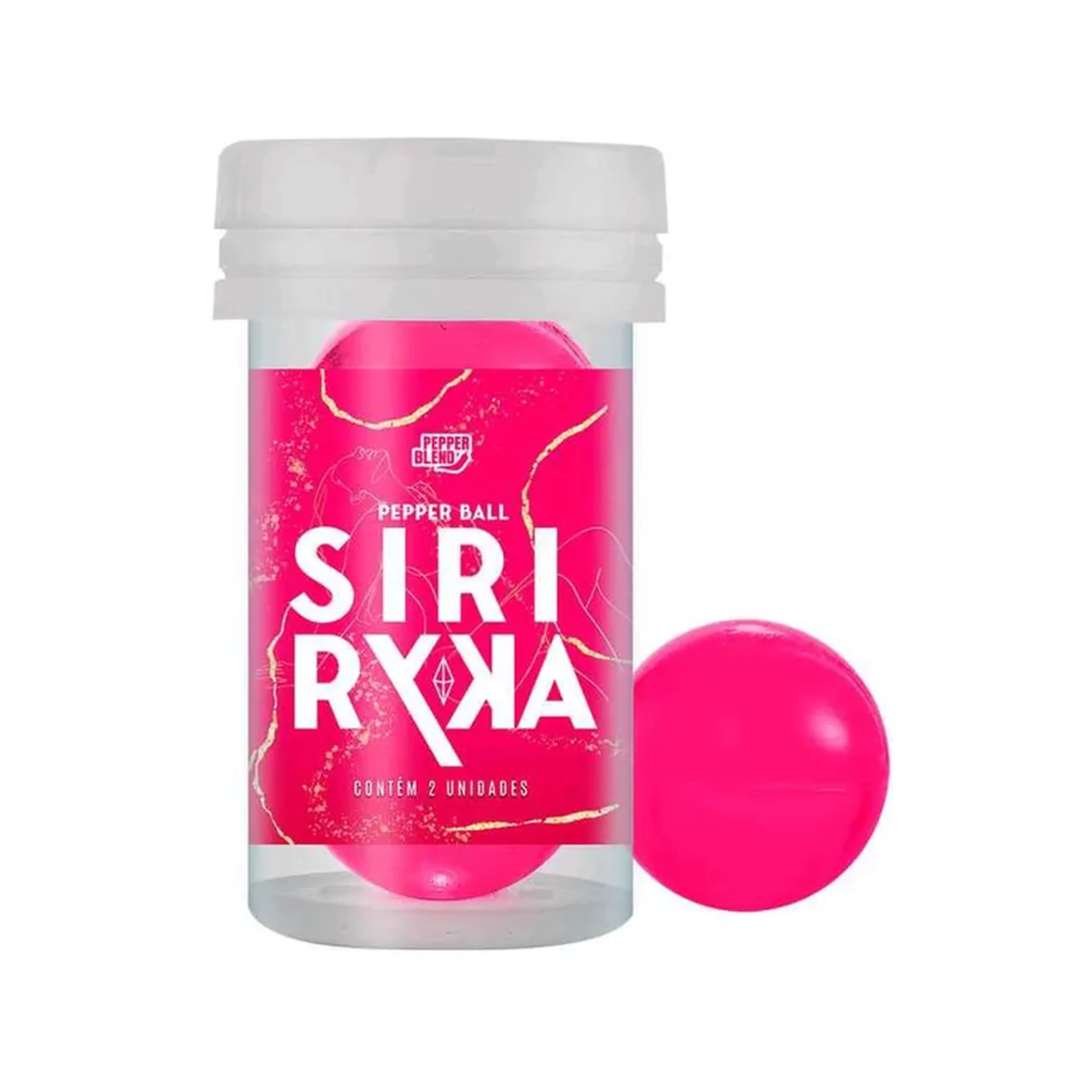 PEPPER BALL SIRI RYKA AQUECE E ESFRIA BEIJÁVEL imagem