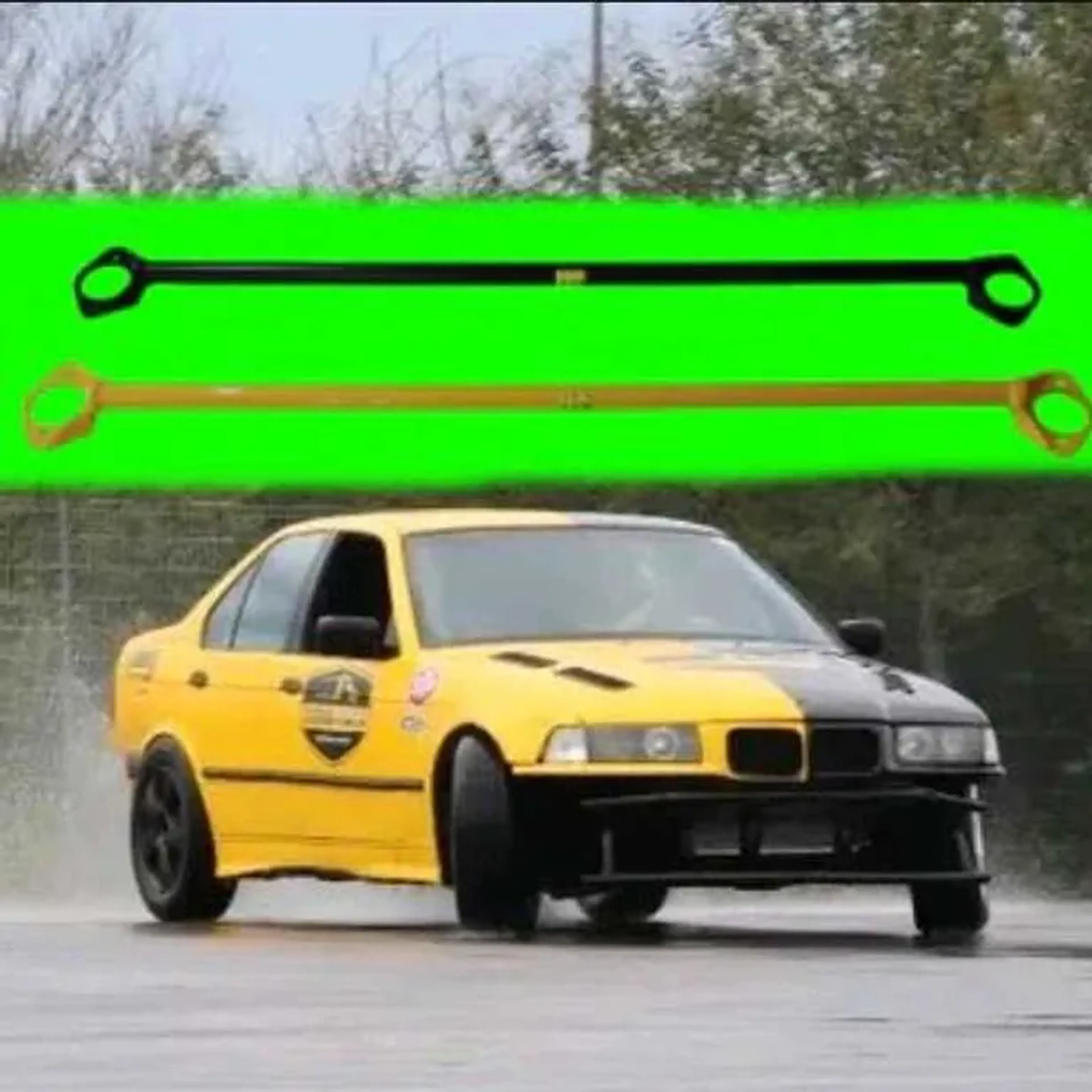 Barra MMP anti torção traseira BMW e36 imagem