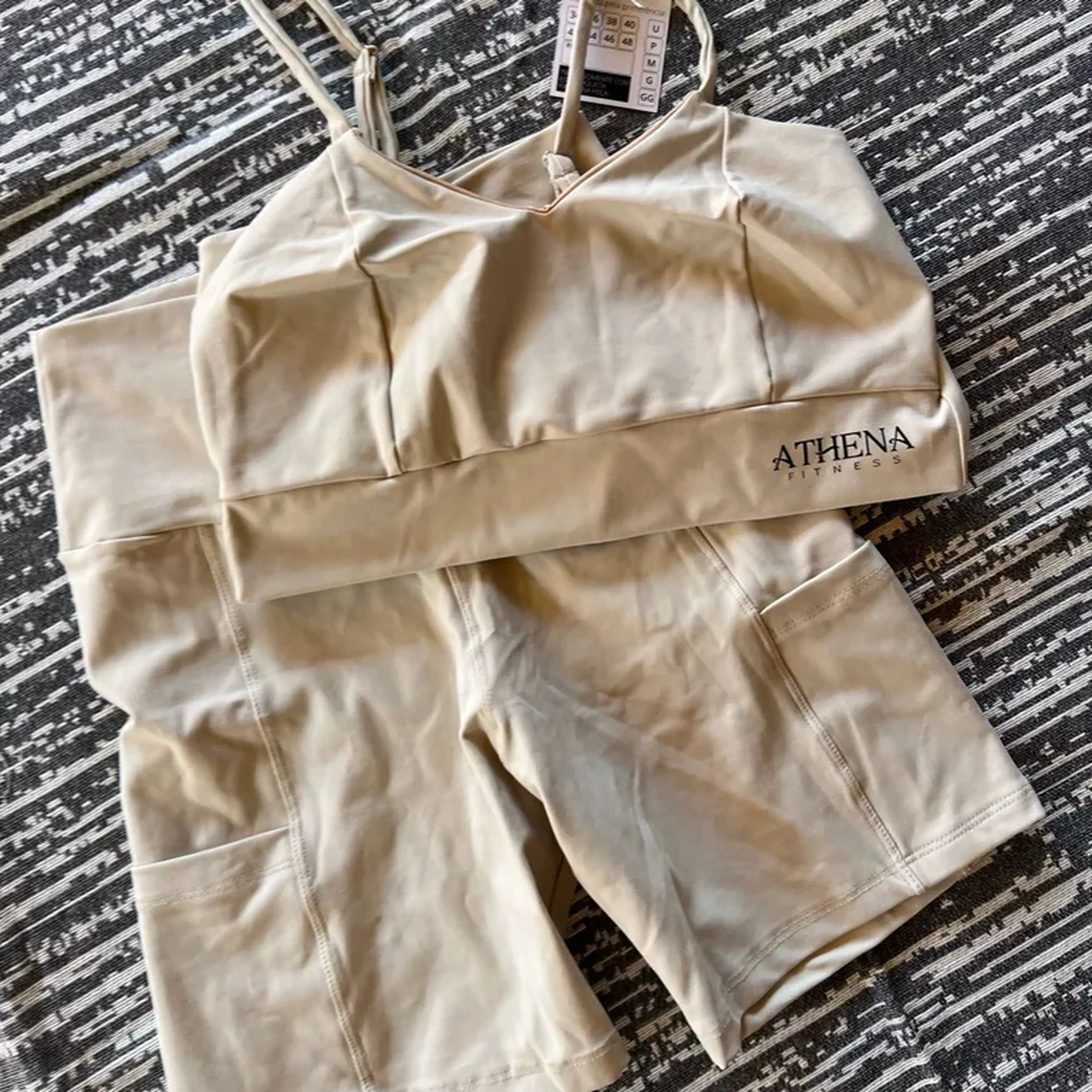 conjunto de short poliamida imagem