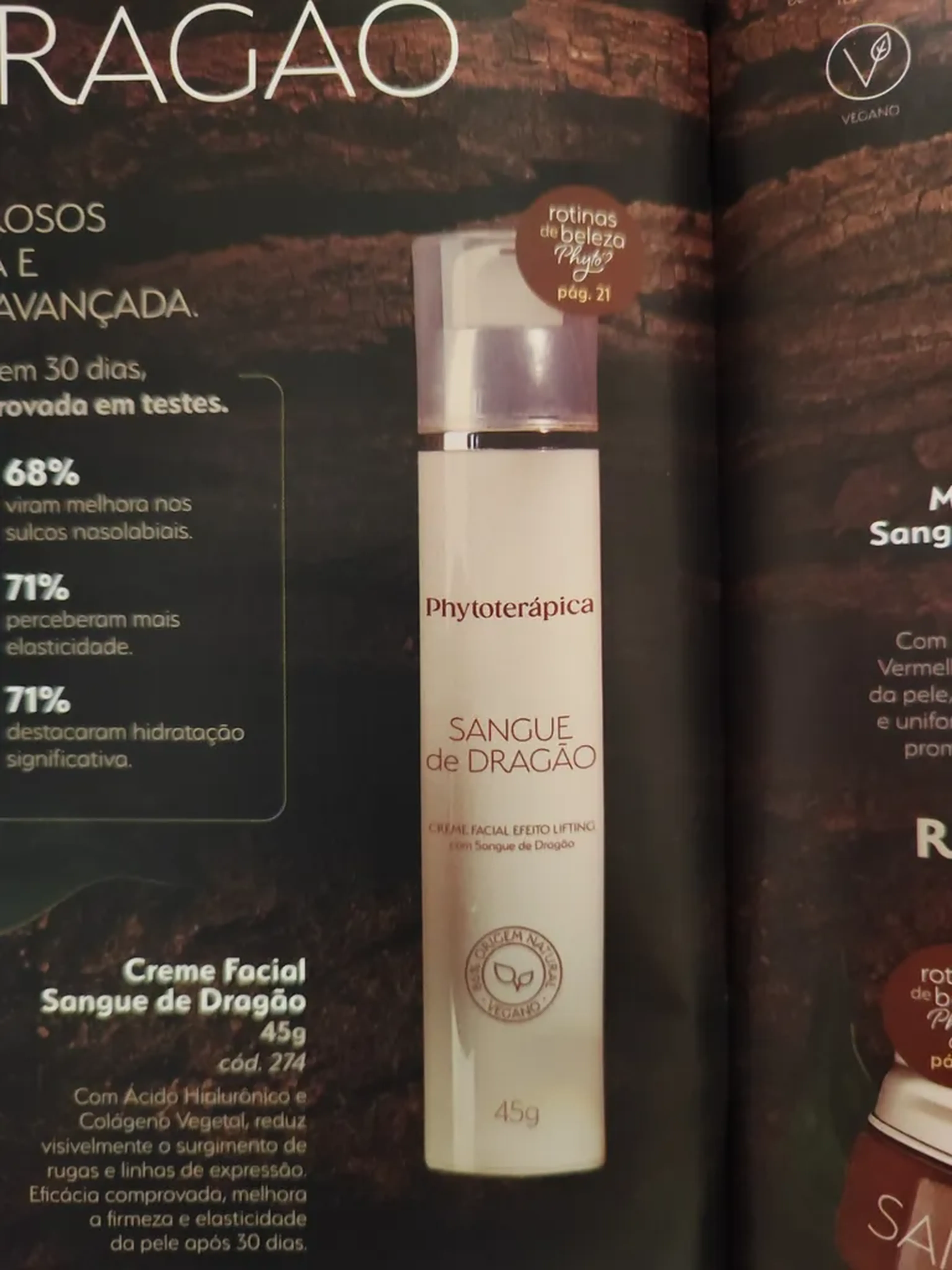 Creme Facial Sangue de Dragão imagem