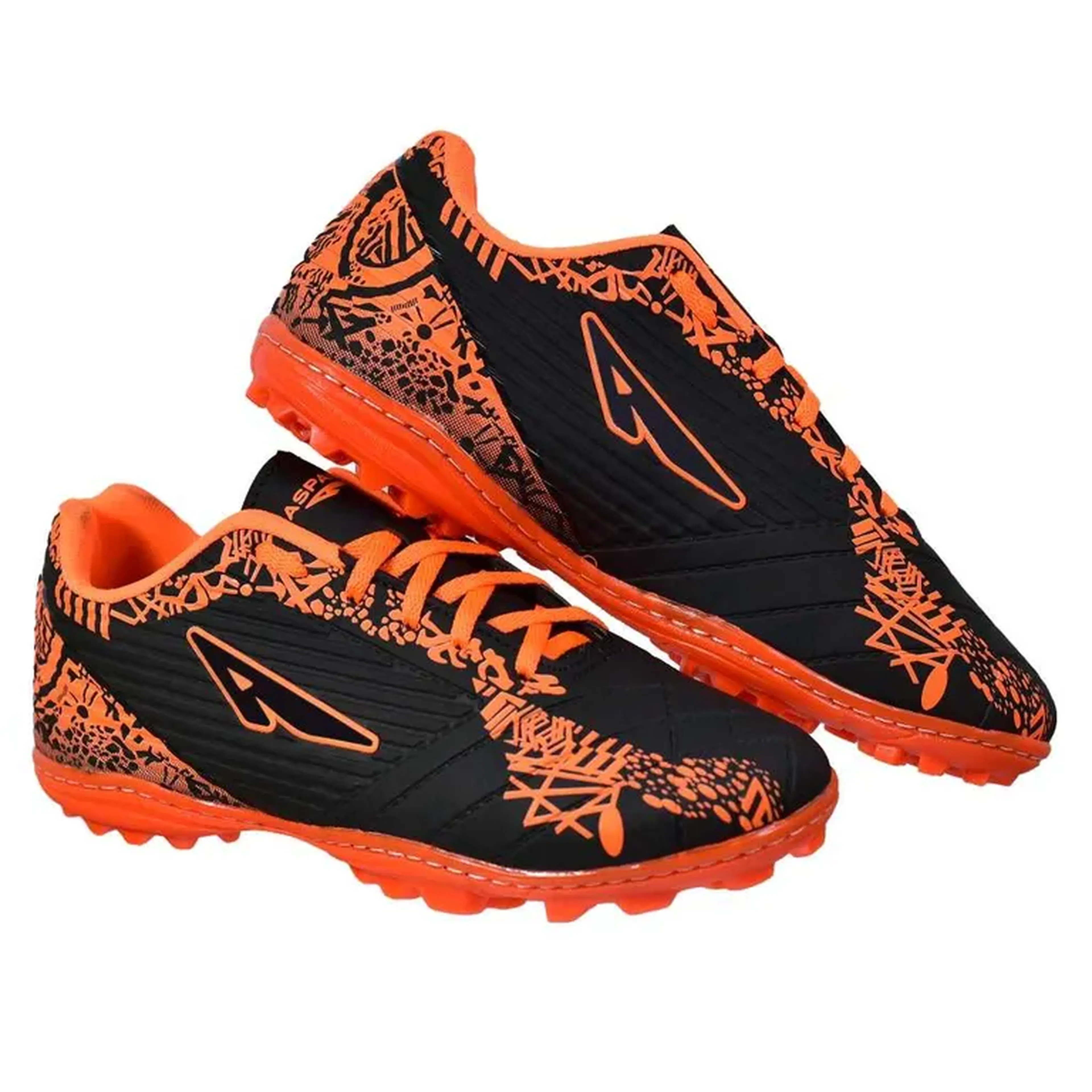 SOCIETY | Chuteira ASPARK - Preto Laranja imagem