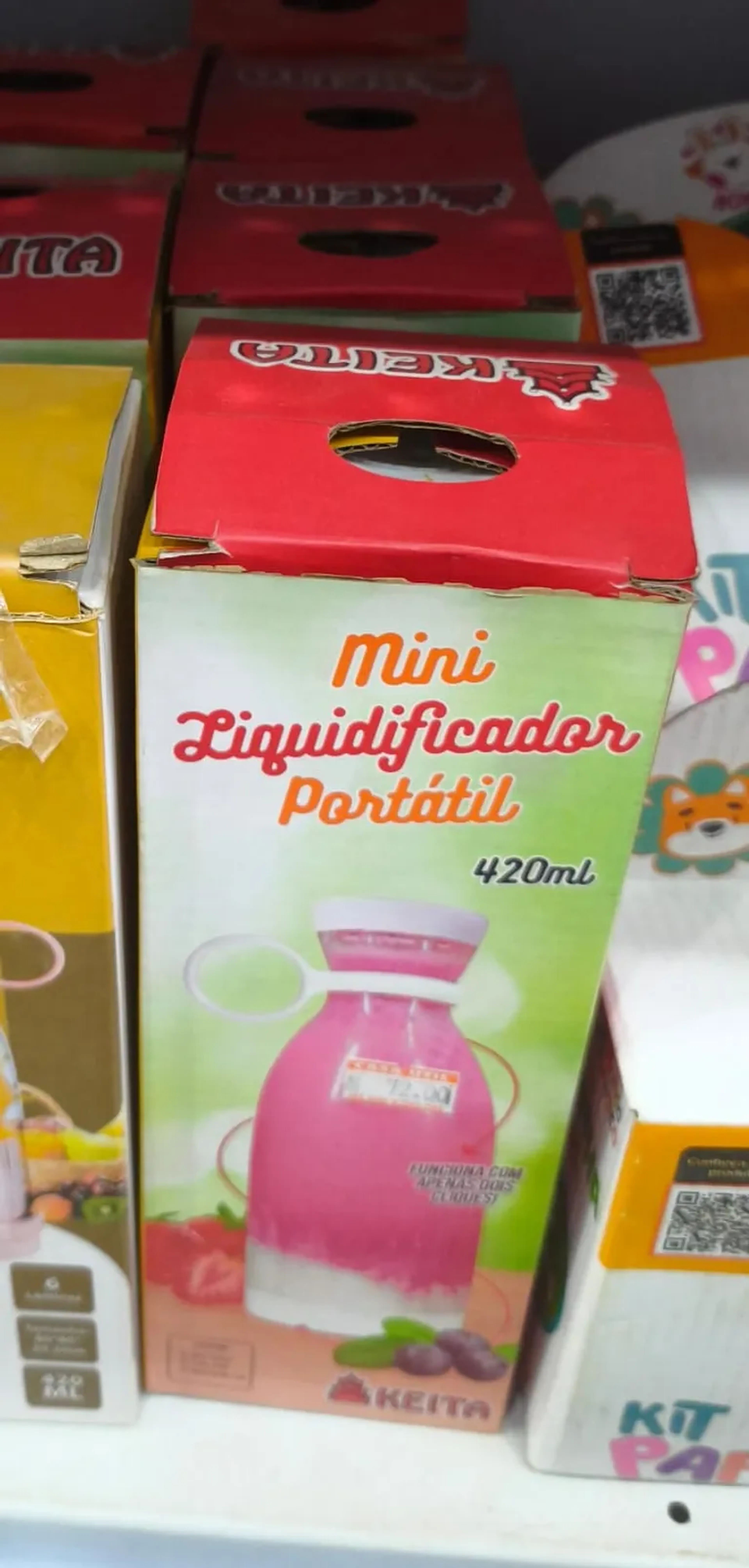 Mini liquidificador portátil imagem