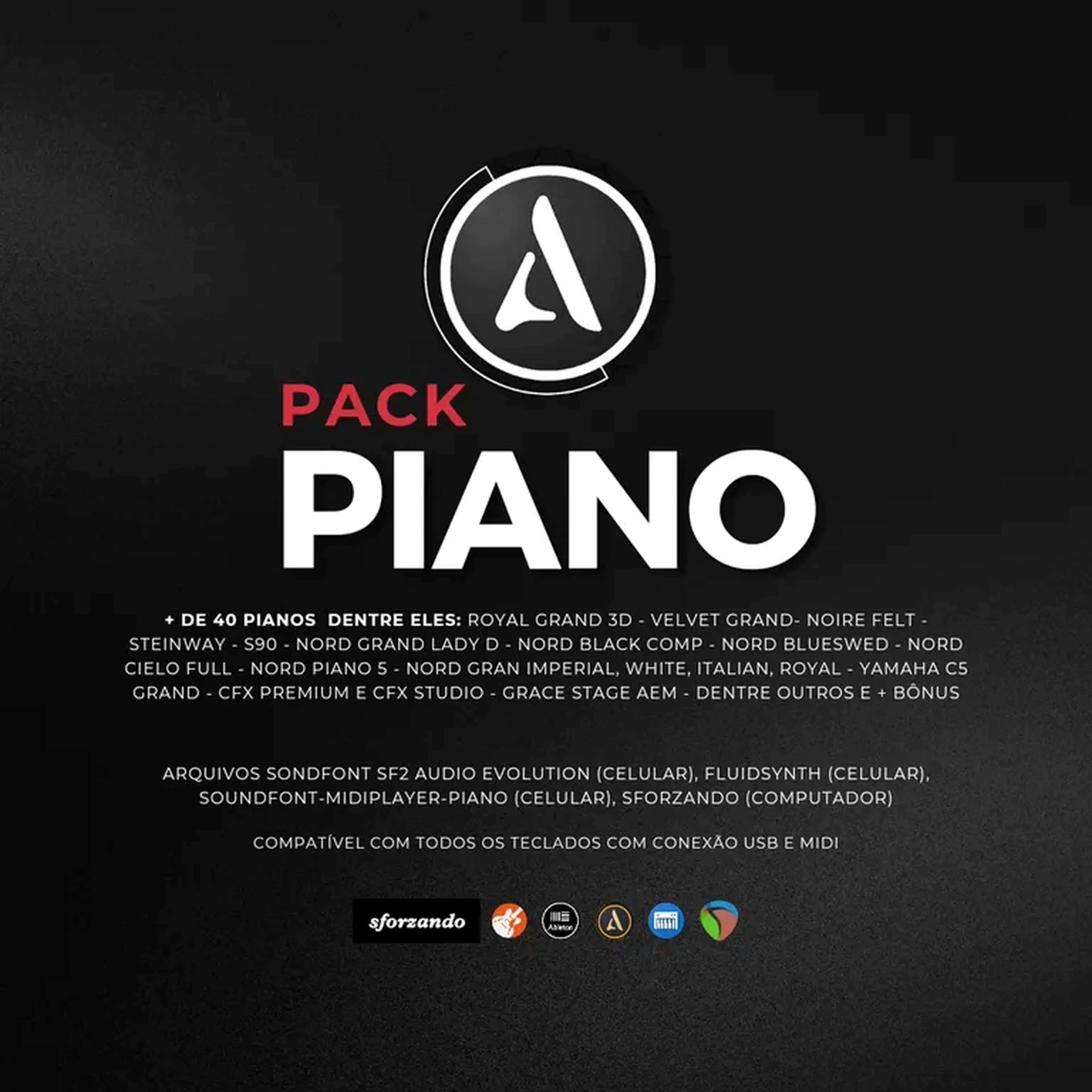 Piano - Pack de Timbres Sf2 (+ de 250 Pianos) imagem