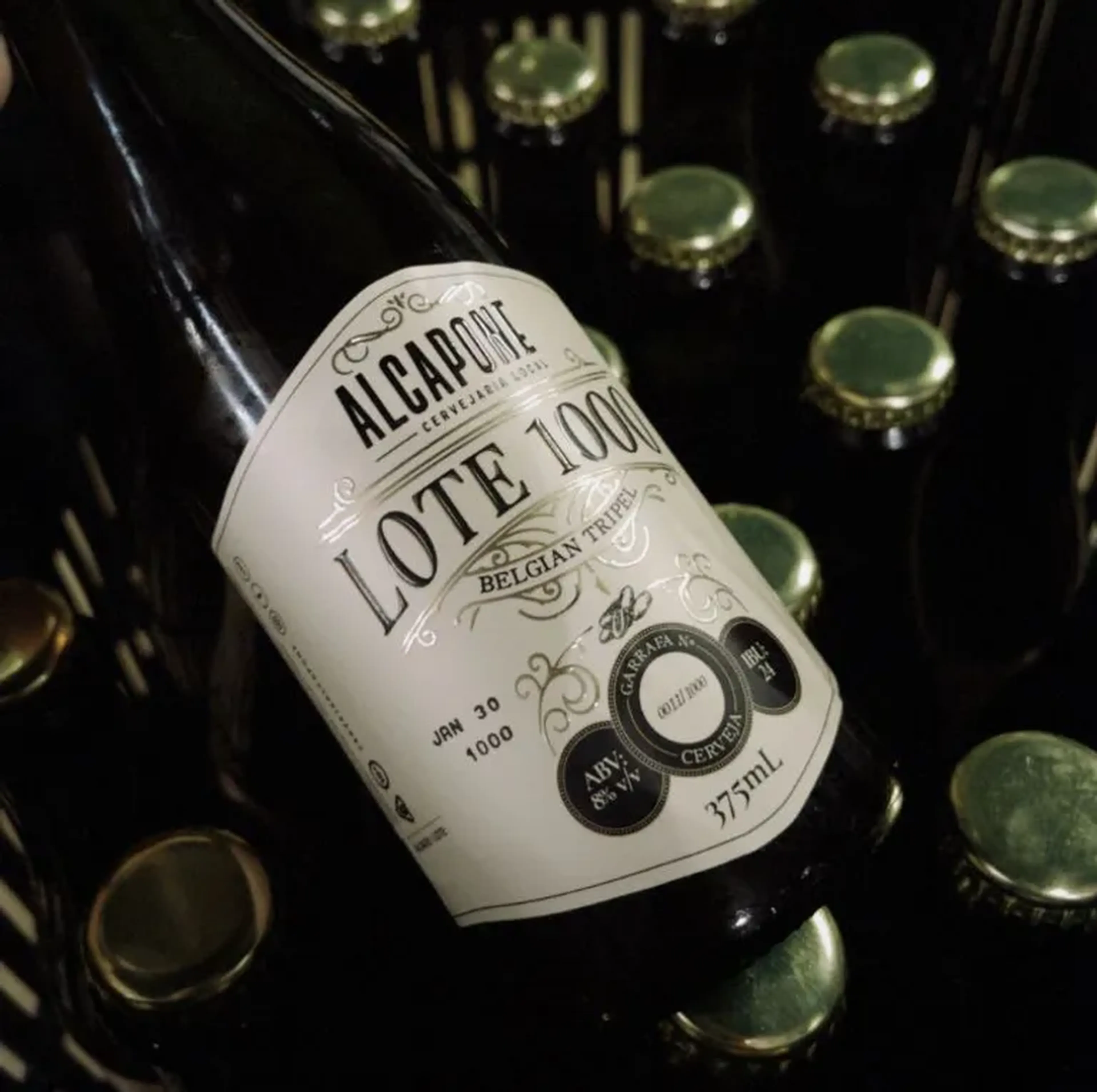 CERVEJA ALCAPONE LOTE MIL 375ML - BELGIAN TRIPEL imagem