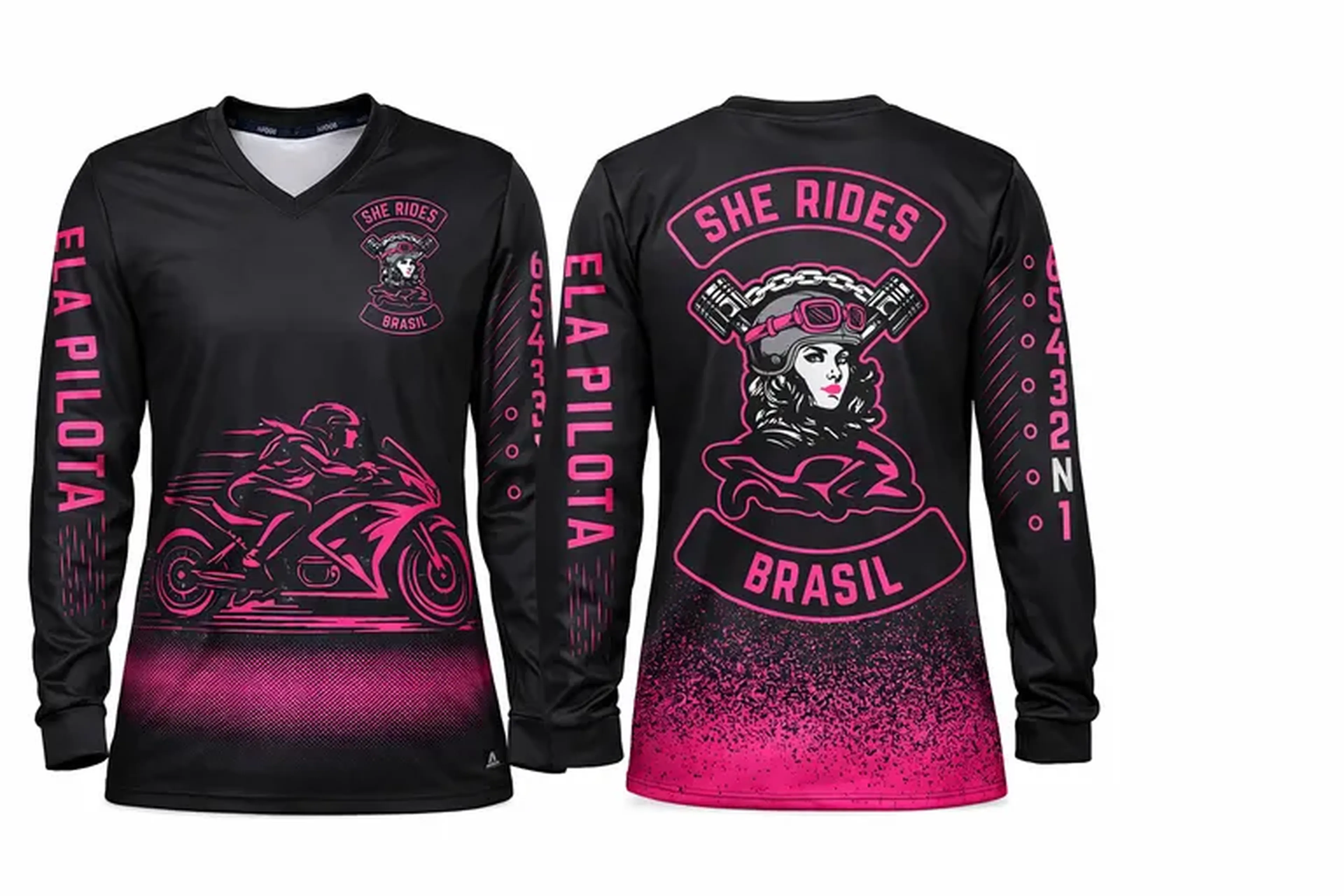 Camisa ML UV - Oficial She Rides imagem