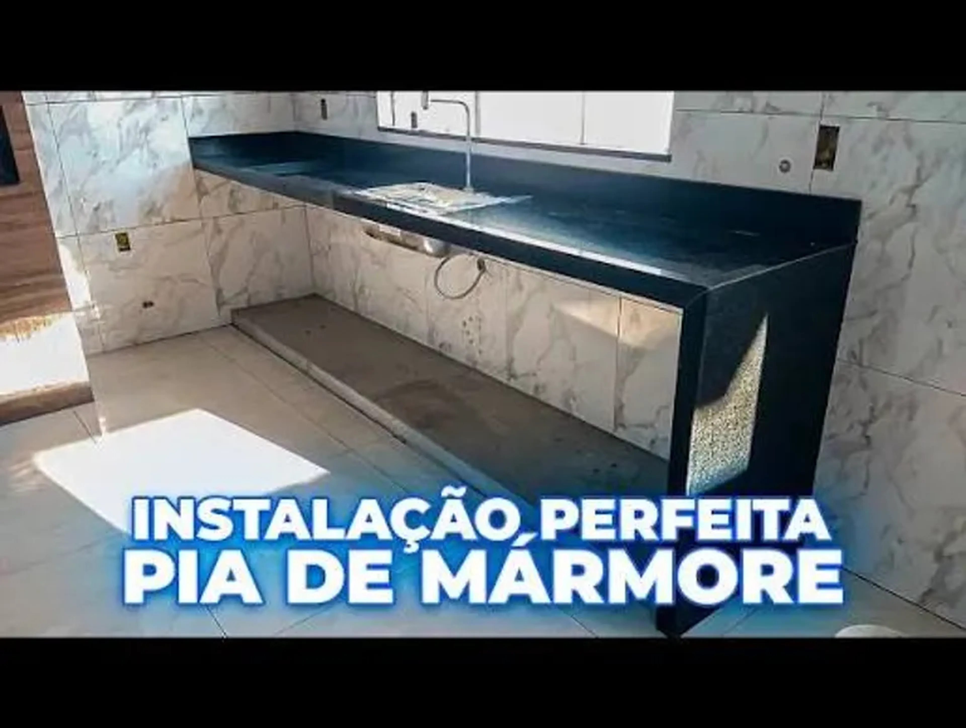 Instalação de bancada de pia ate 2m imagem