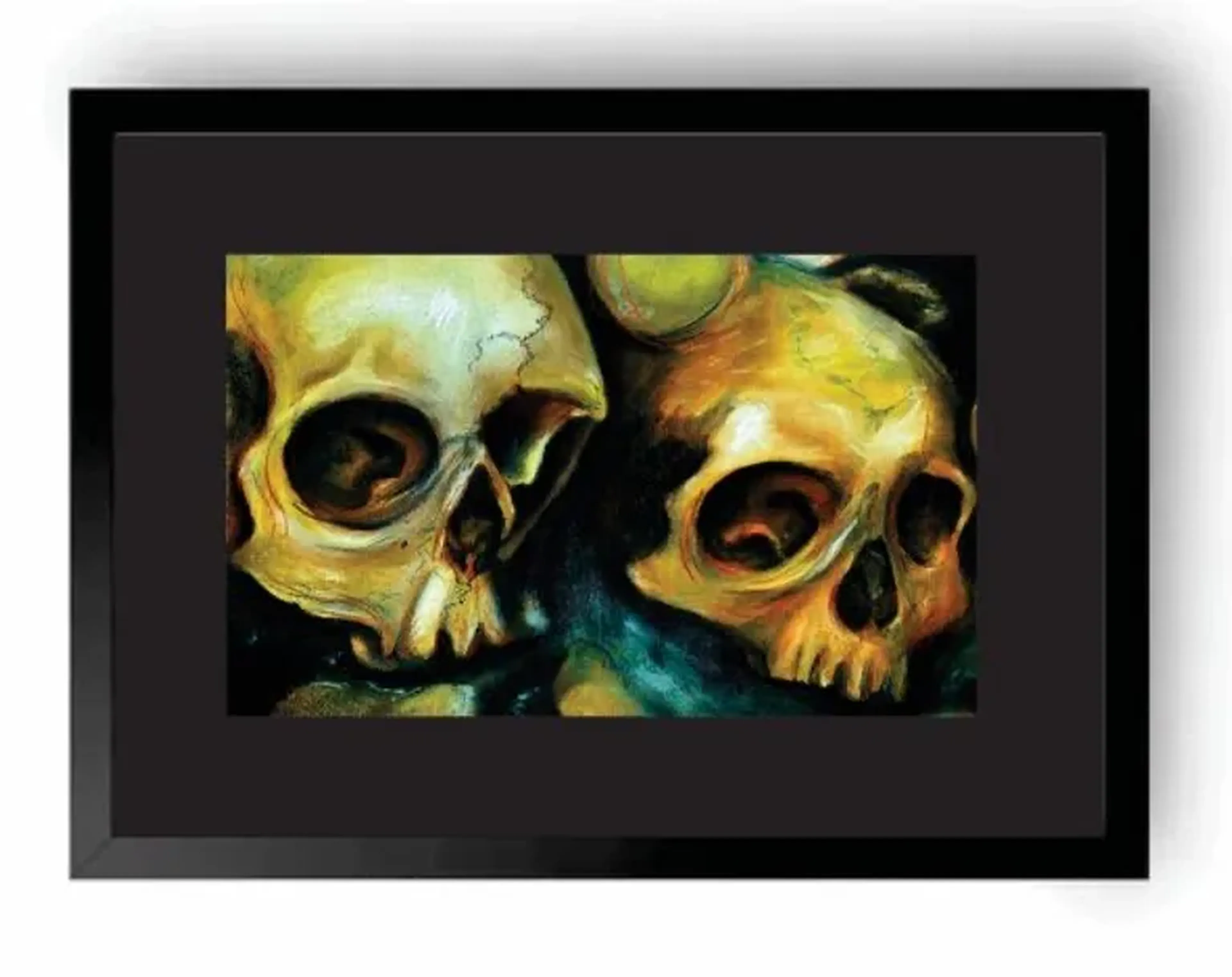 Skull - 43,5cm c 33,5cm imagem
