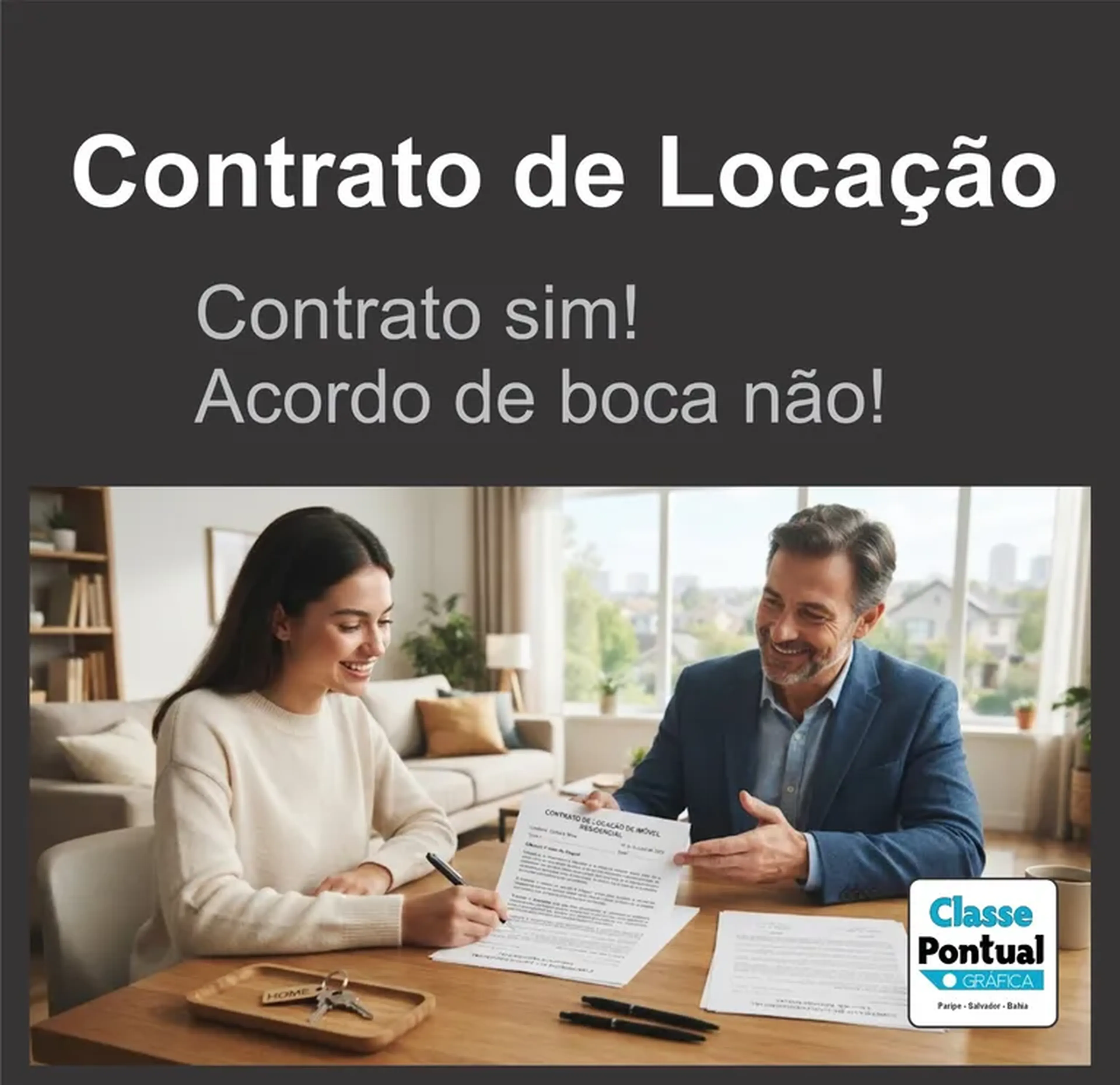 Contrato de Locação (PDF ou Impresso) imagem