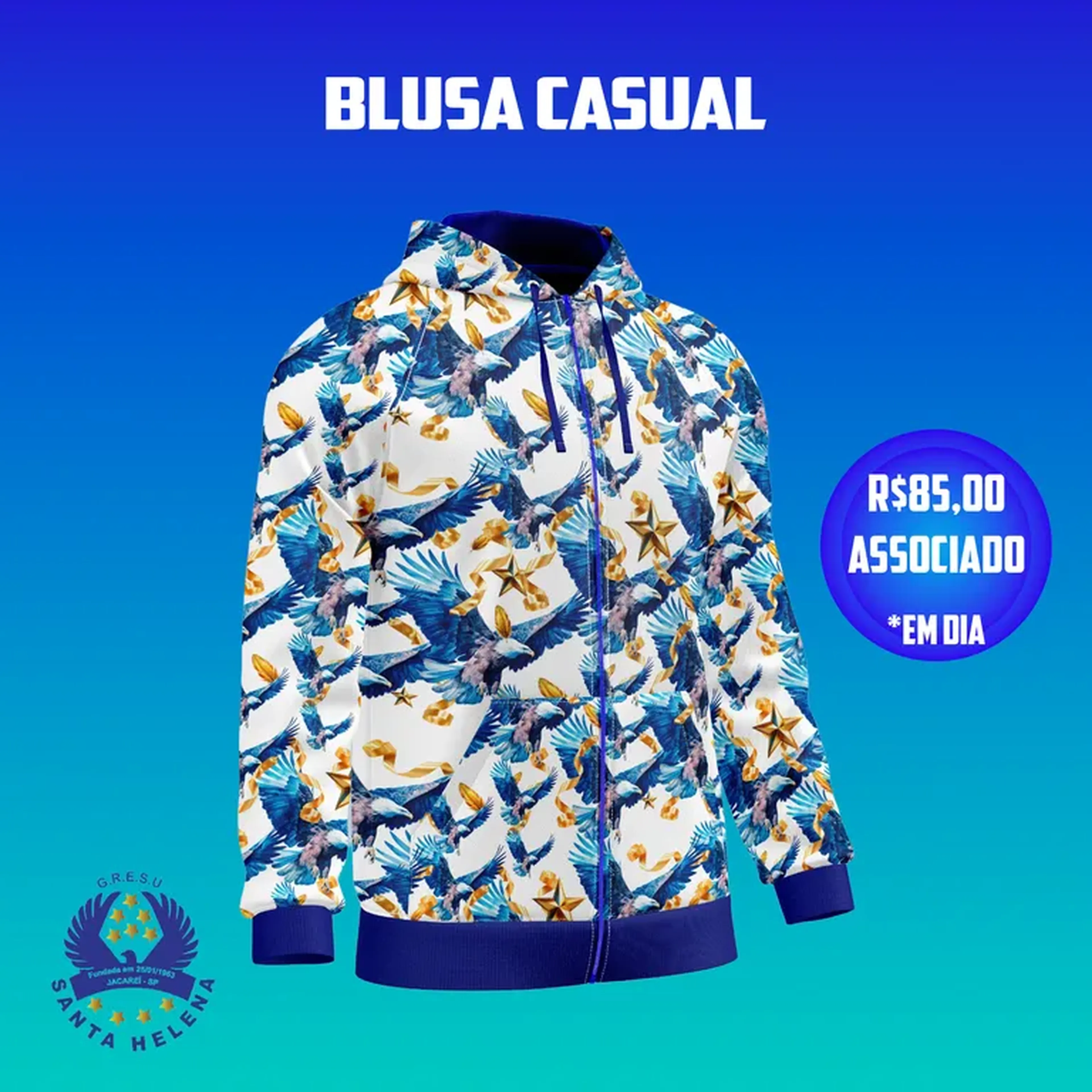 BLUSA CASUAL - ASSOCIADO imagem