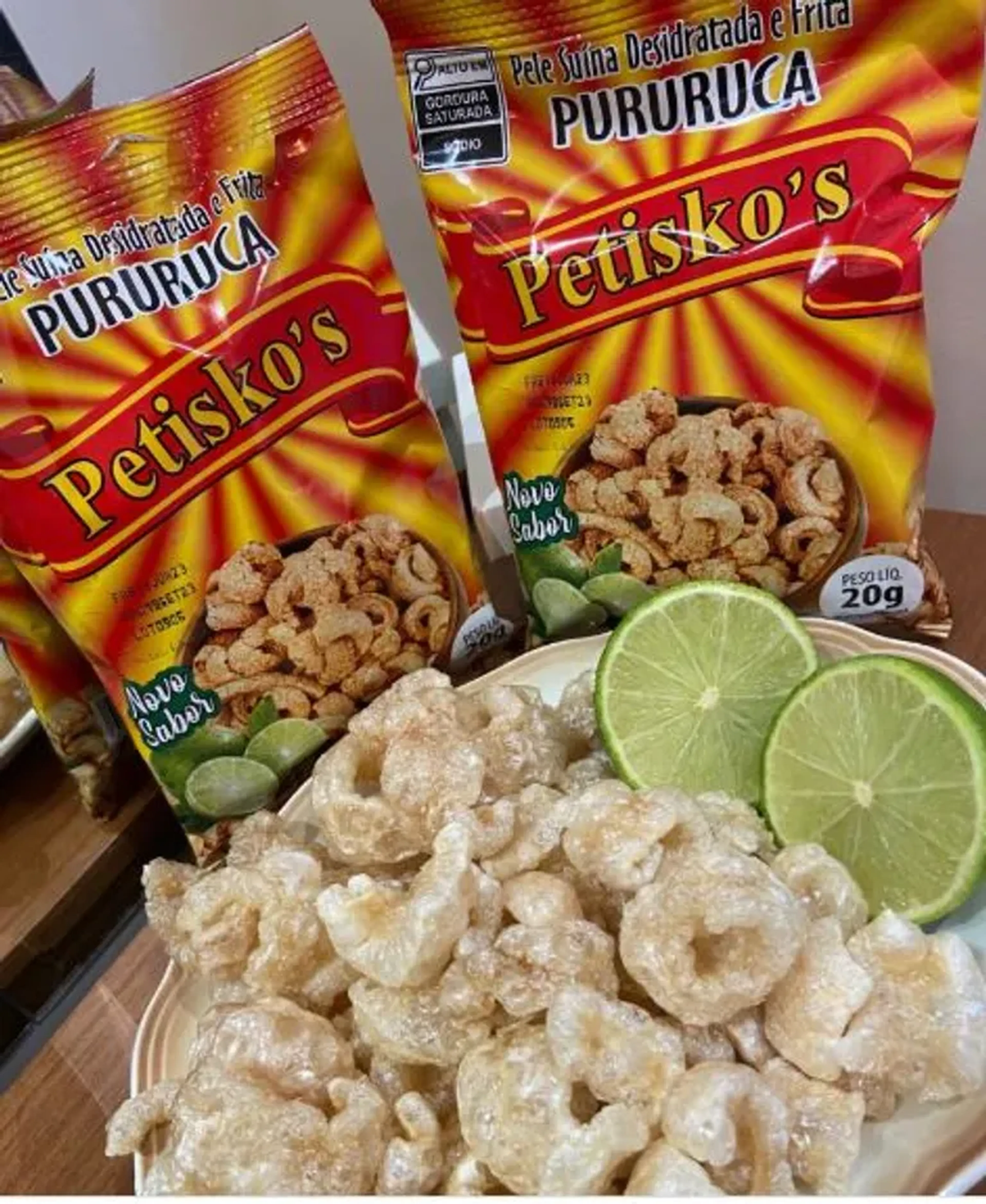 Pururuca Petisko's - 20g imagem