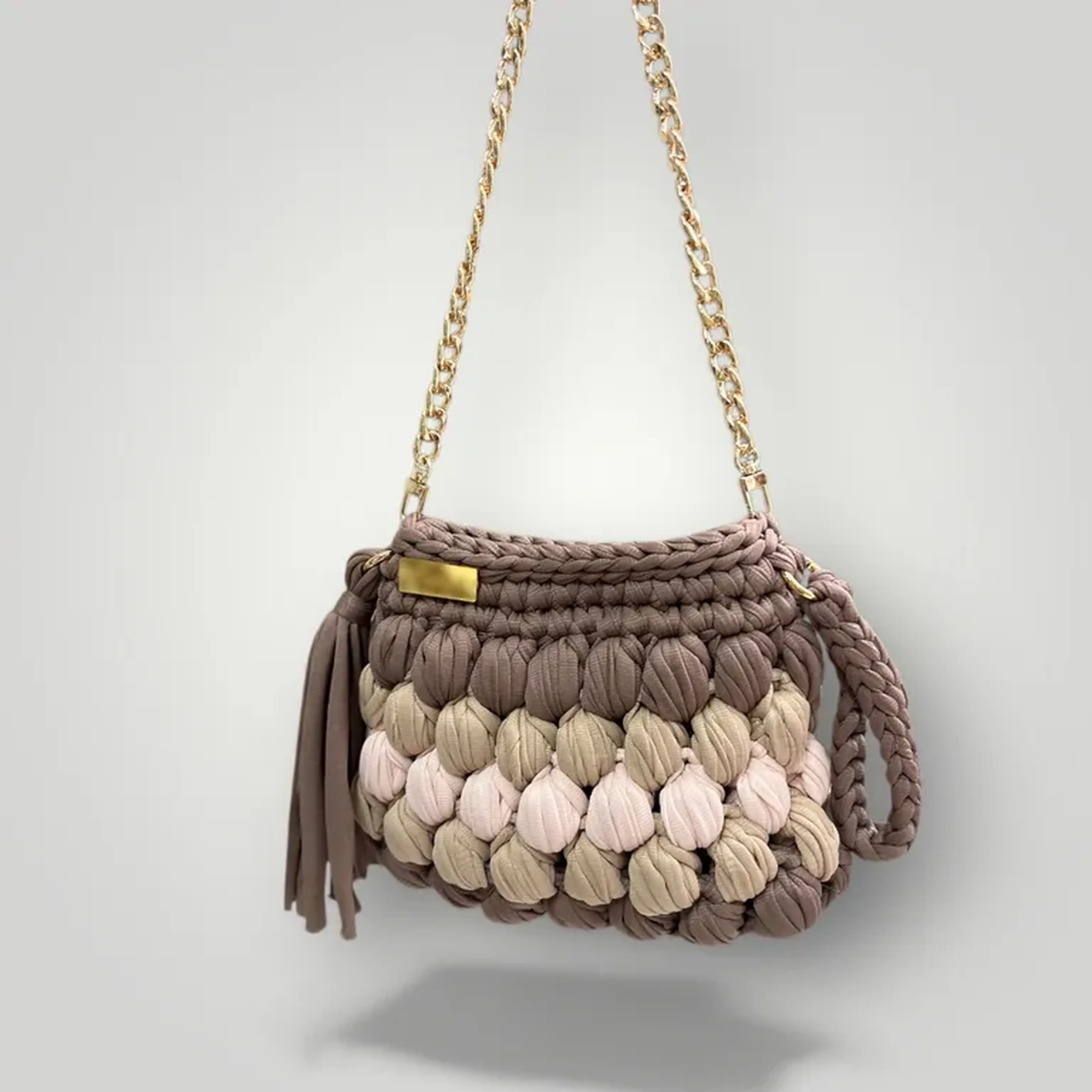Clutch Nina Chocolate com alça imagem
