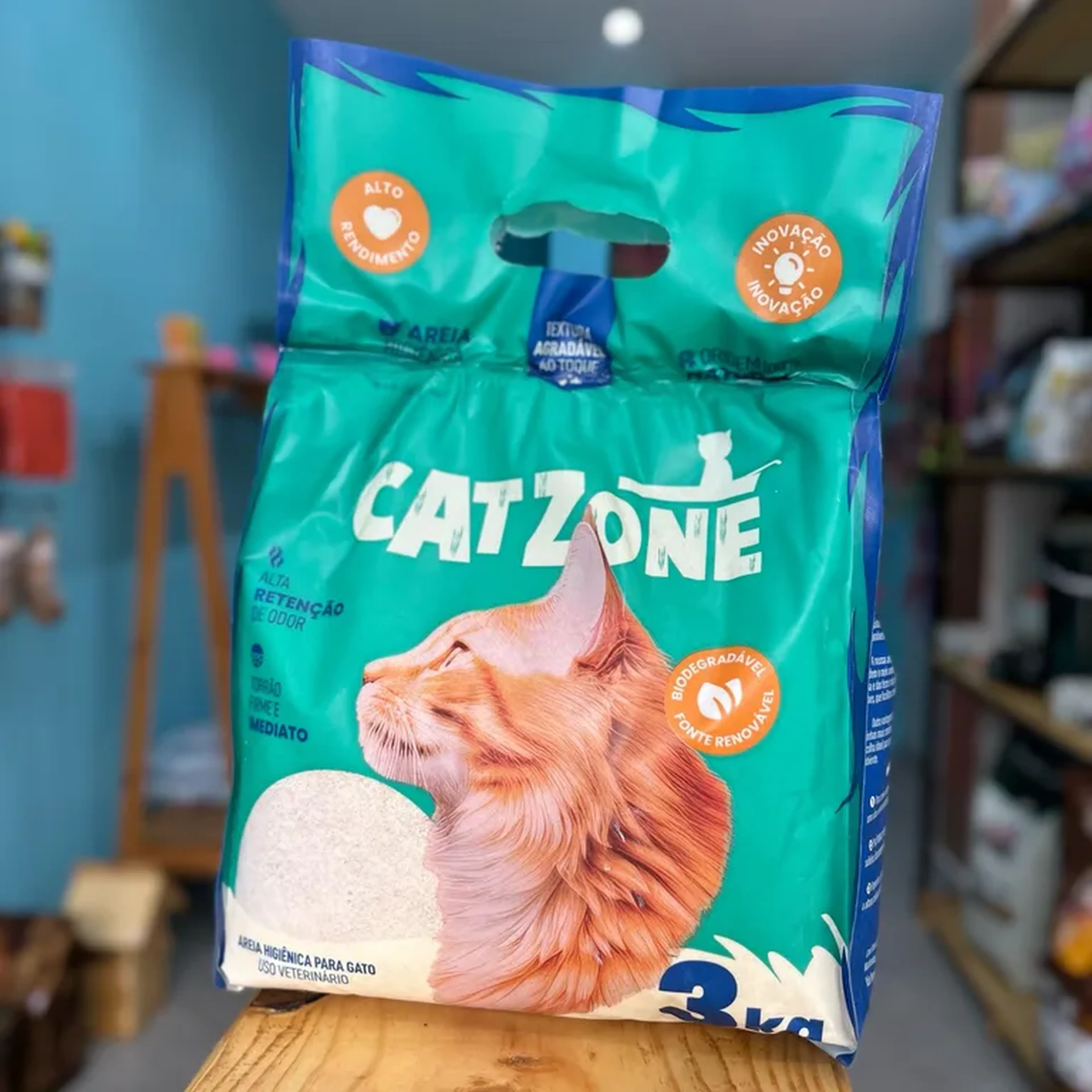 Areia Catzone Biodegradável imagem