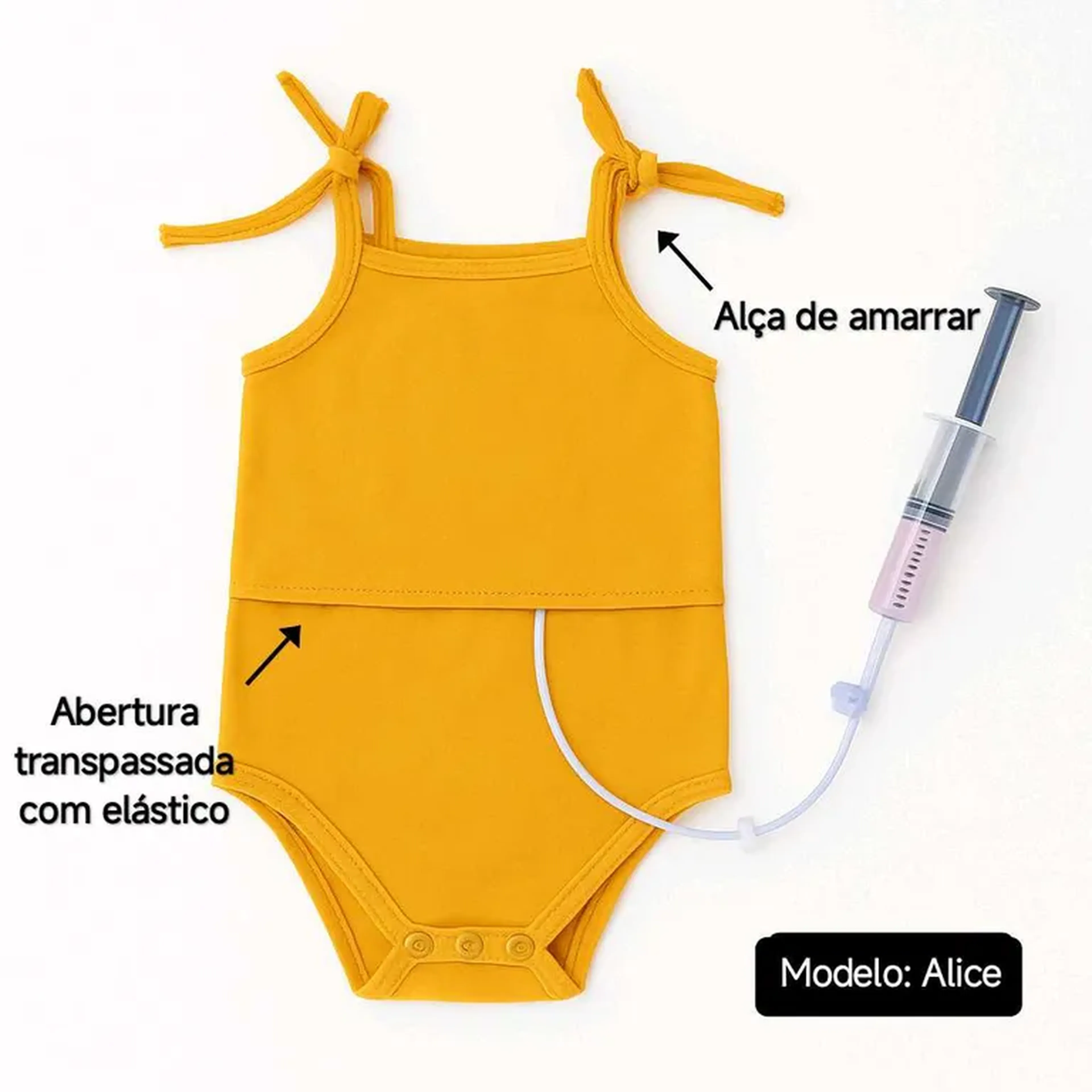 Body Ana Lu G-GG bebê imagem