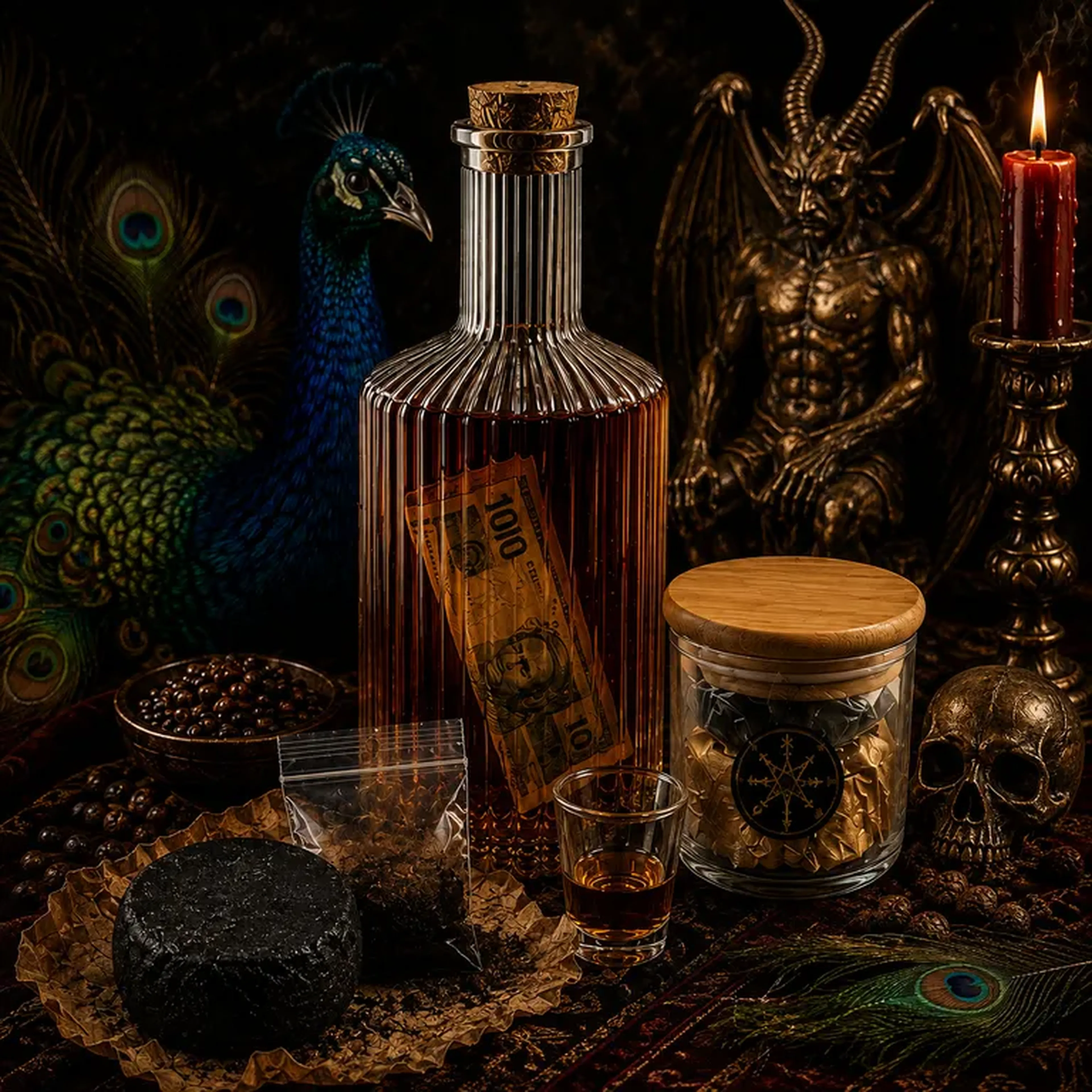 Combo Completo Belzebuth — Bebida + Sabão Consagrados imagem
